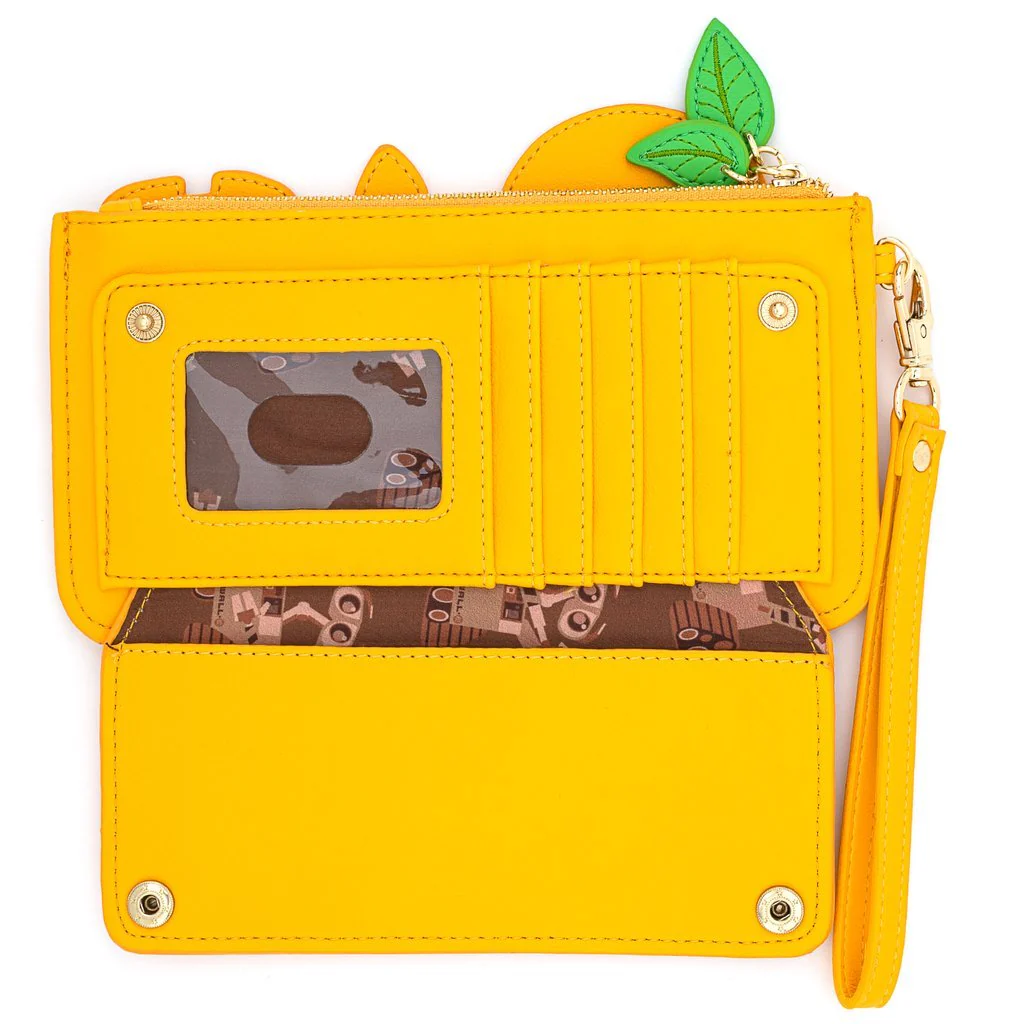 Loungefly x Pixar Wall-E And Eve Boot Plant Flap Purse - Image 6