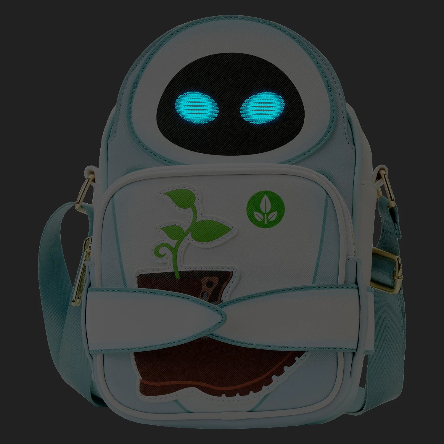 Loungefly x Pixar Wall-E Date Night Eve Crossbody Bag - Image 2