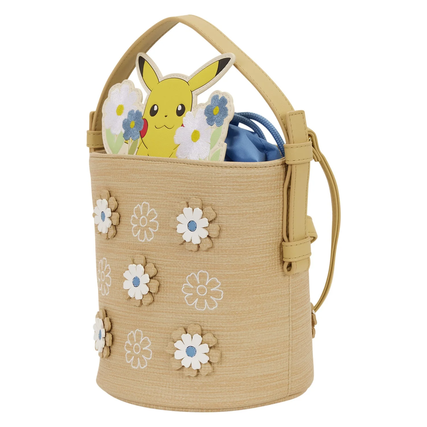 Loungefly x Pokémon Floral Pikachu Basket Crossbody Bag - Image 2