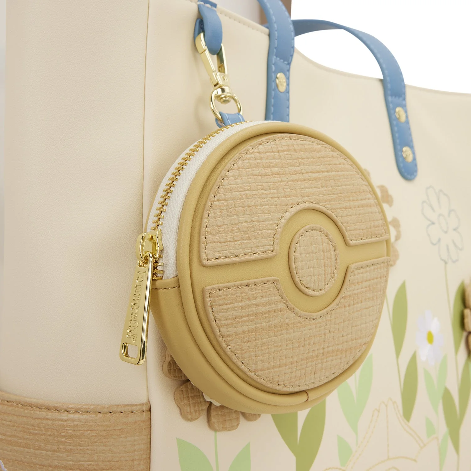 Loungefly x Pokémon Floral Tote Bag With Coin Bag - Image 4