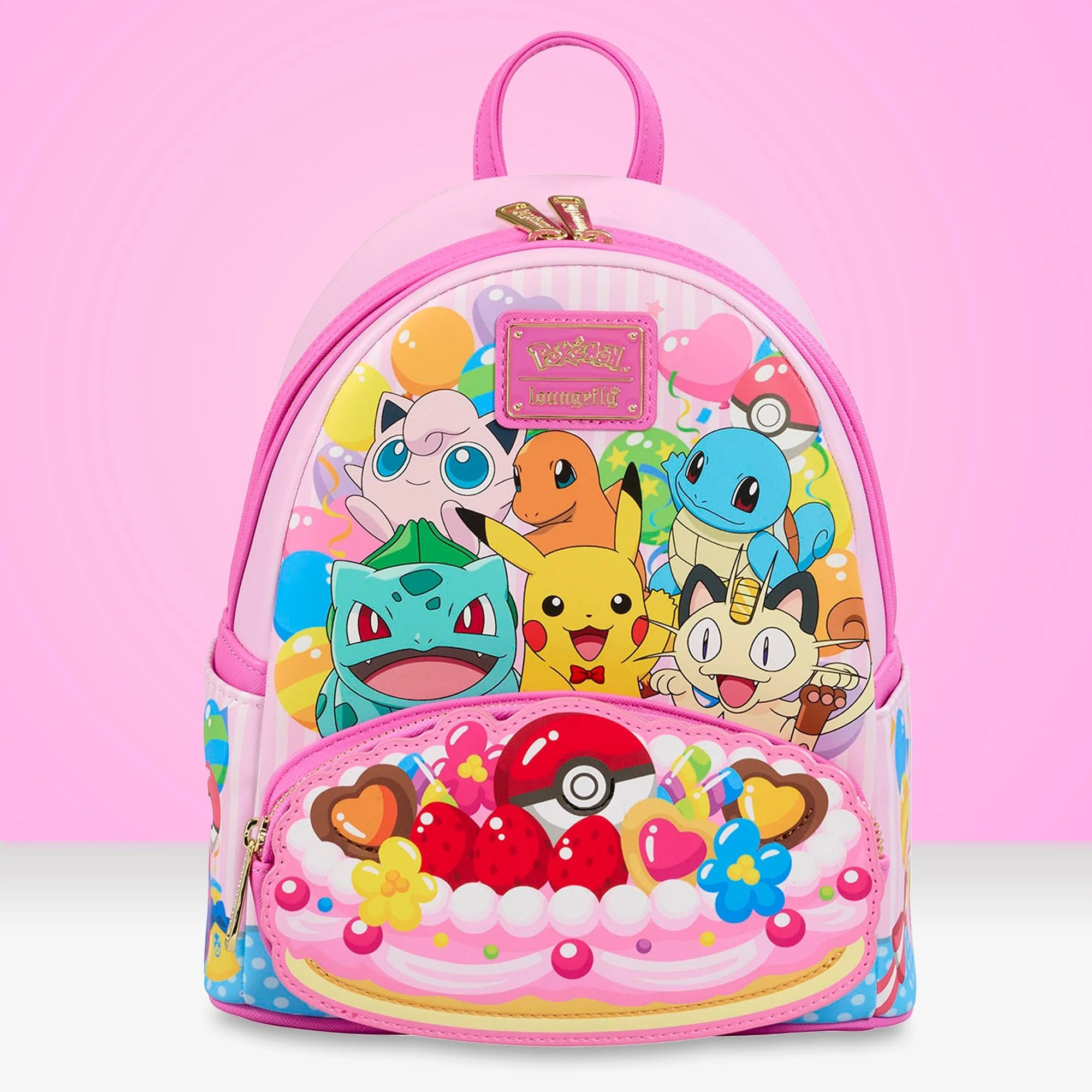 Loungefly x Pokemon Friends Party Mini Backpack