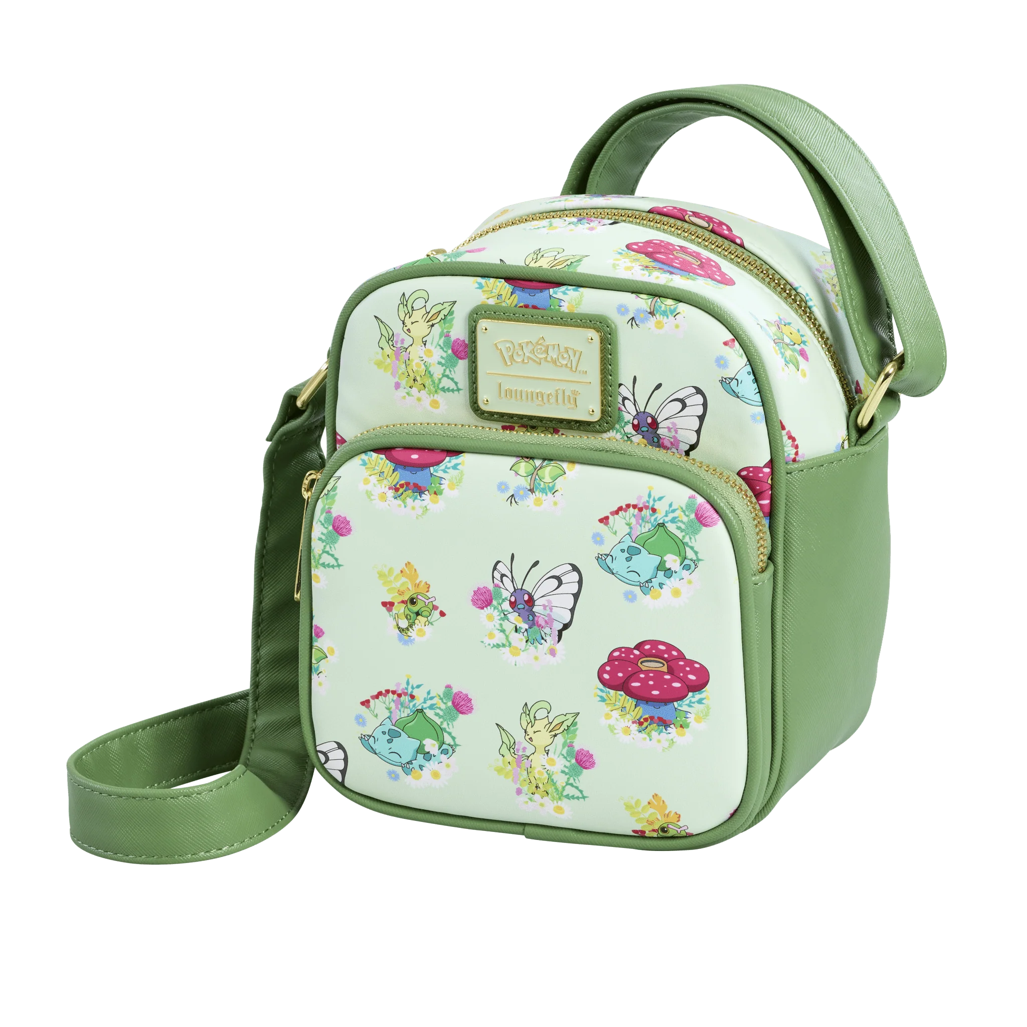 Loungefly x Pokemon Grass Type Crossbody Bag - Image 3
