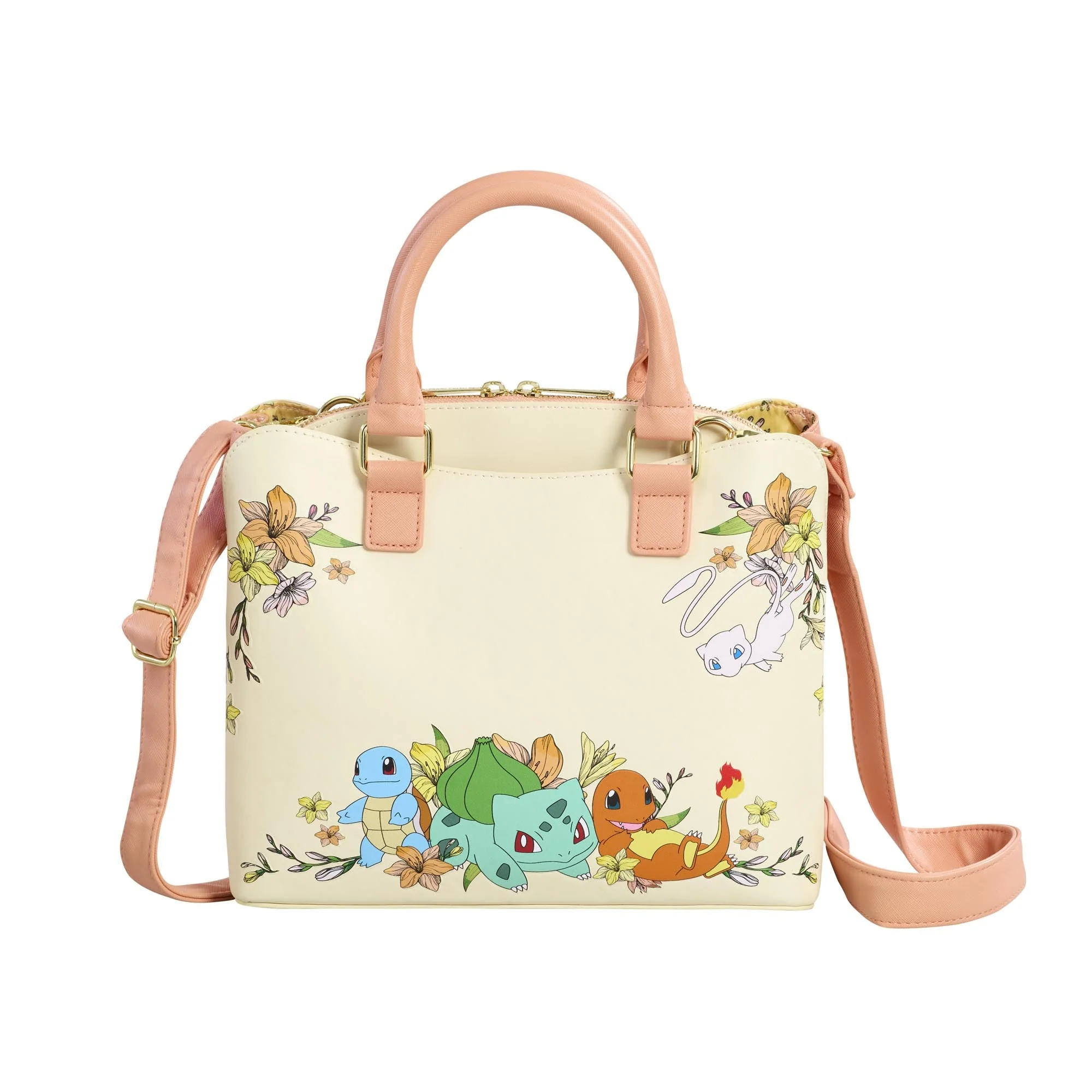 Loungefly x Pokemon Kanto Starters Floral Crossbody Bag - Image 2