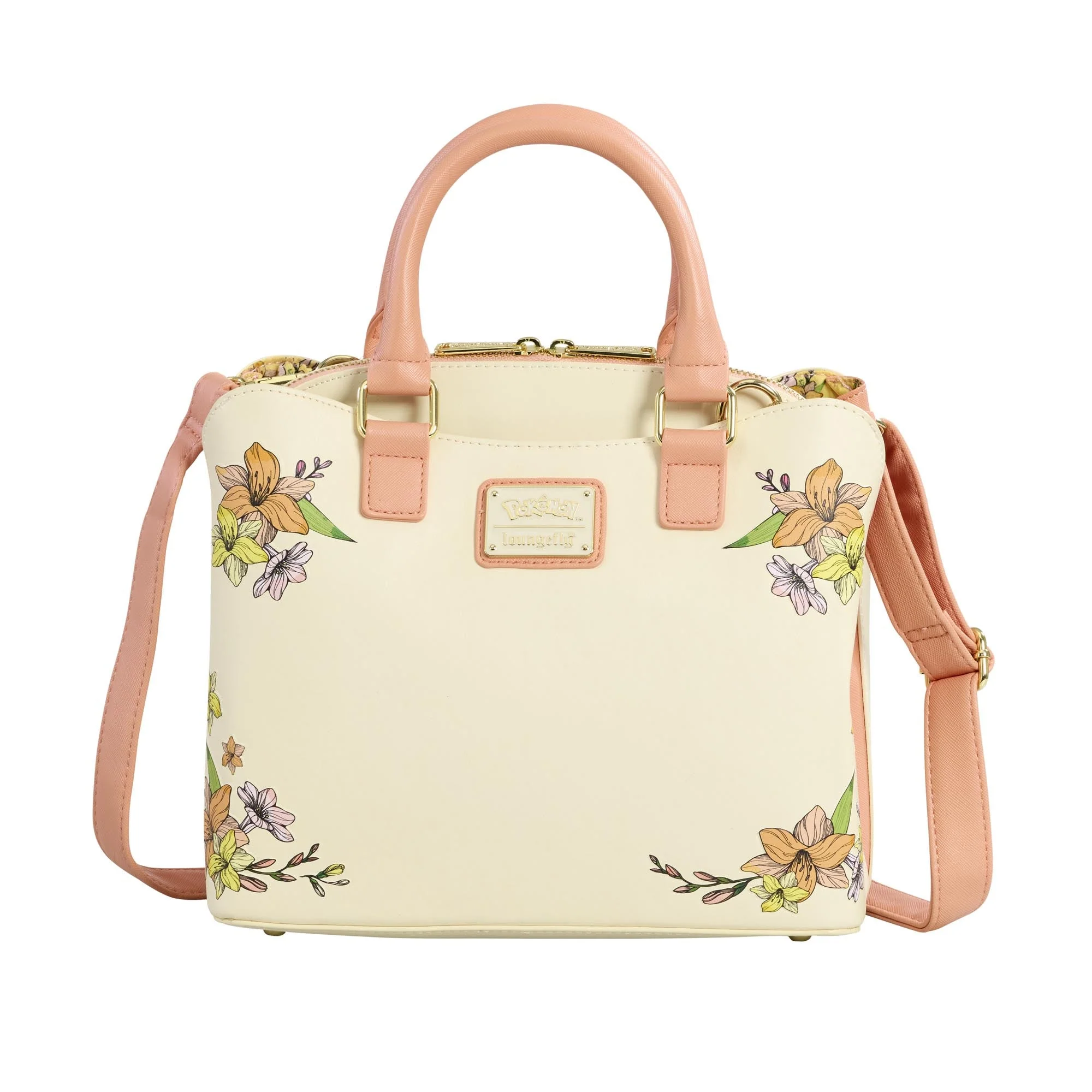 Loungefly x Pokemon Kanto Starters Floral Crossbody Bag - Image 3