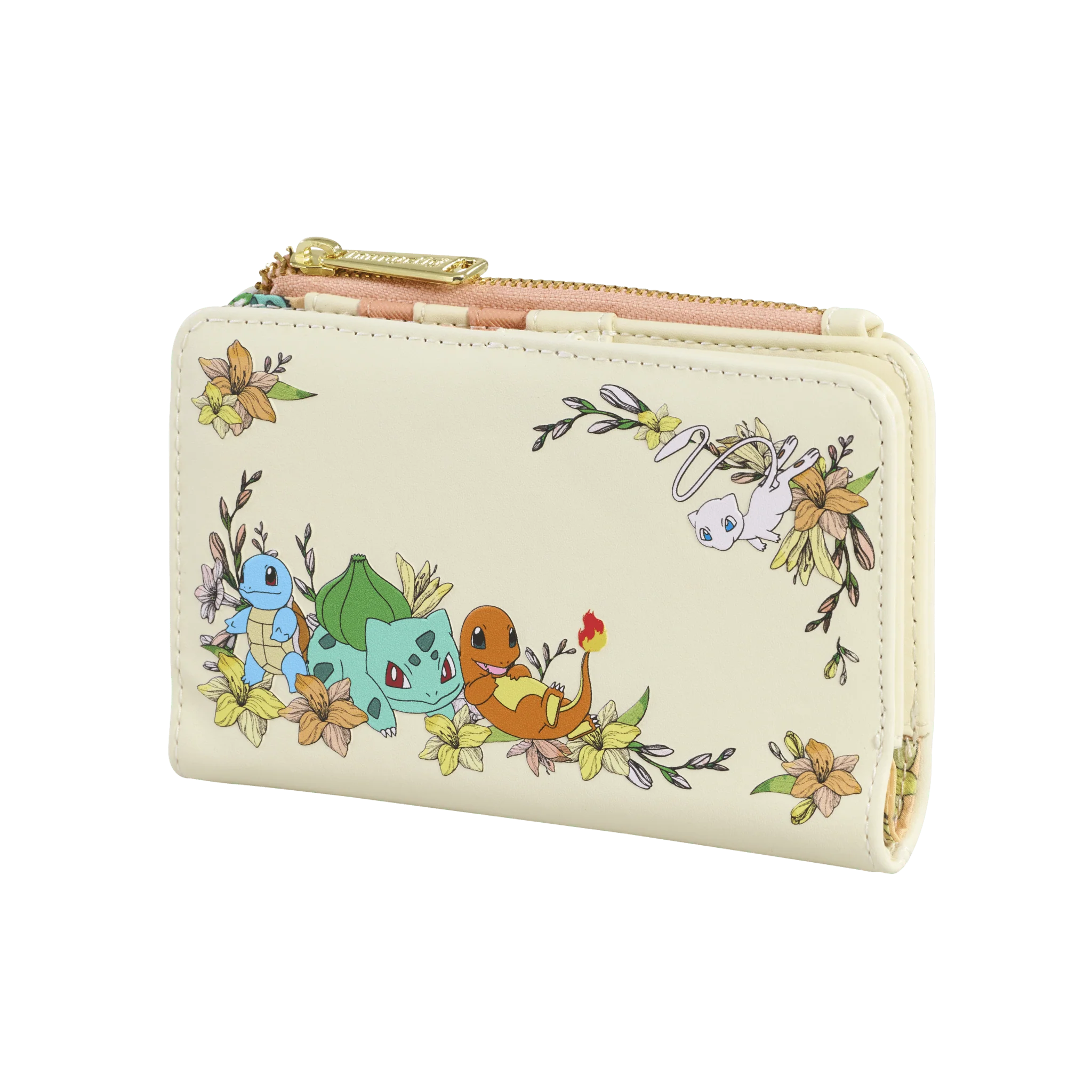 Loungefly x Pokemon Kanto Starters Floral Wallet - Image 3