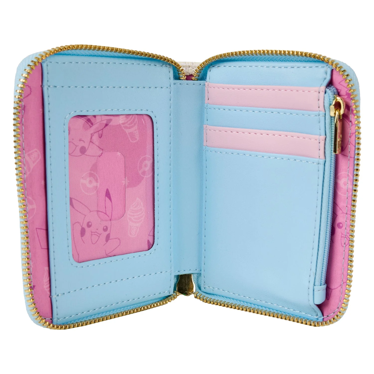 Loungefly x Pokemon Pikachu Zip Around Wallet - Image 4