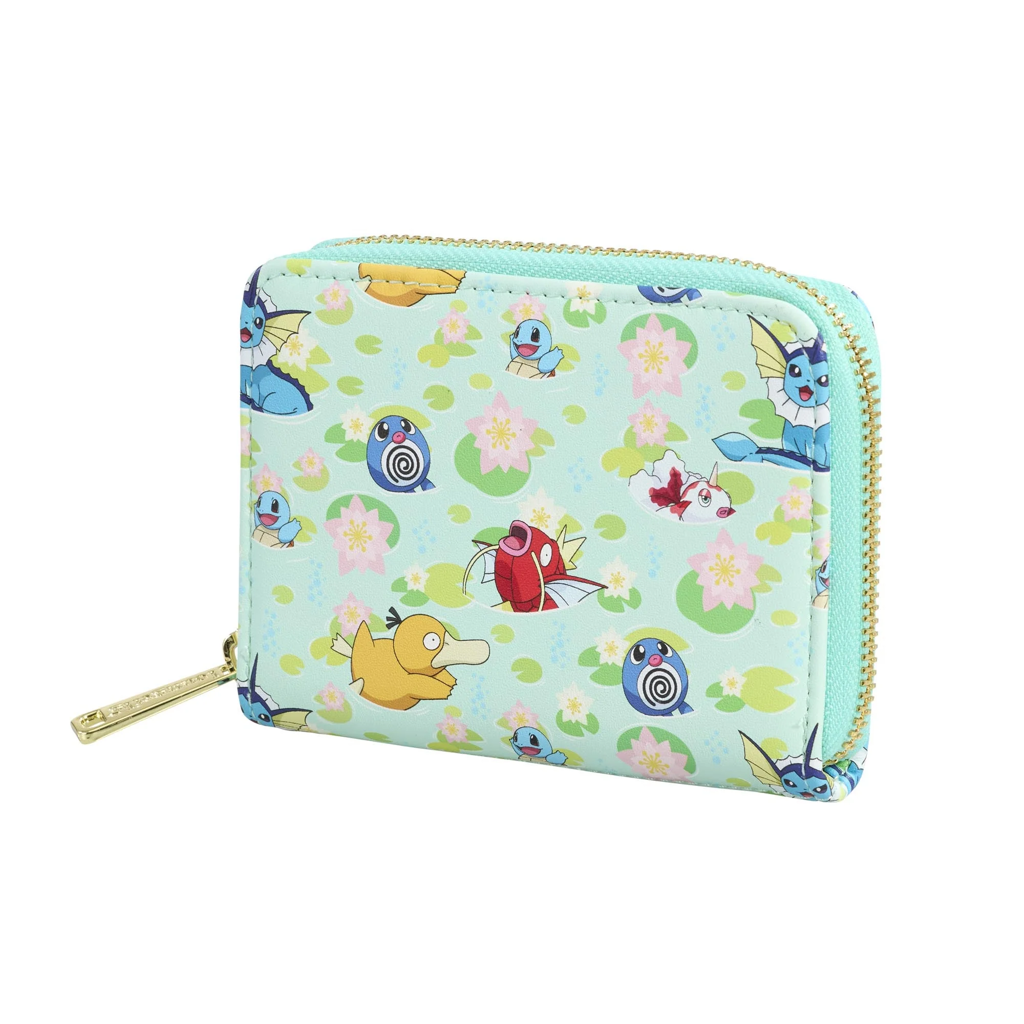 Loungefly x Pokemon Water Type Lily Pad AOP Wallet - Image 3