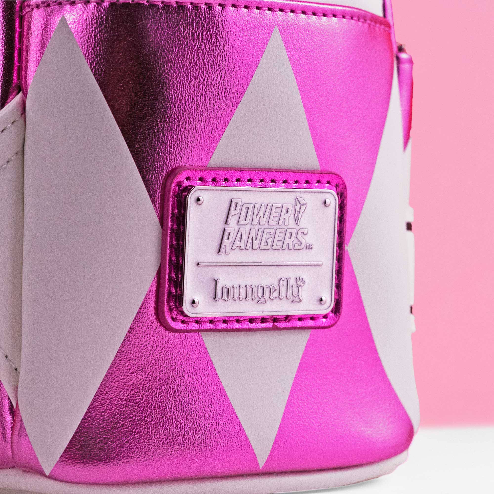 Loungefly x Power Rangers Pink Ranger Mini Backpack - Image 3