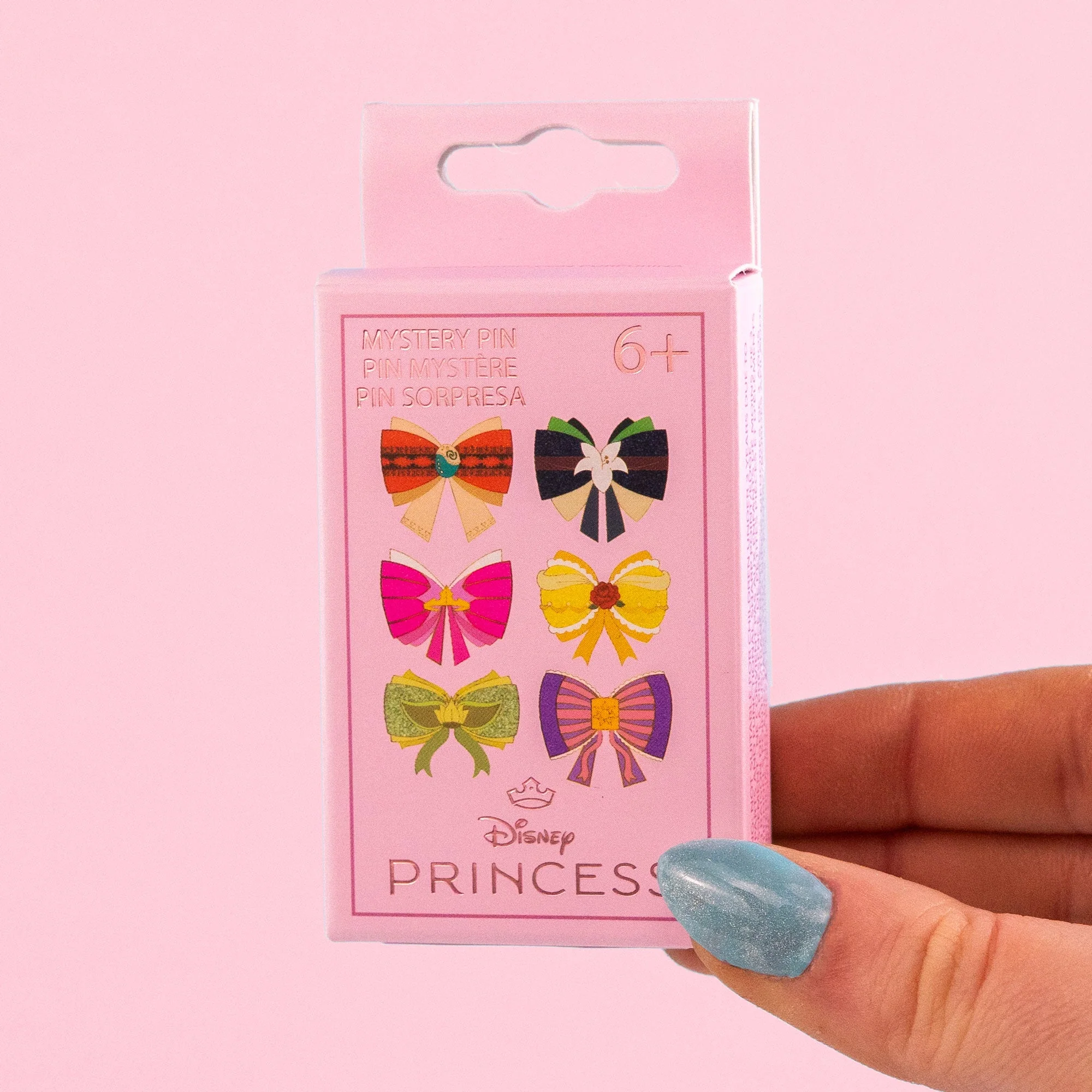 Loungefly x Princess Coquette Glitter Bows Blind Box Mystery Pin - Image 2