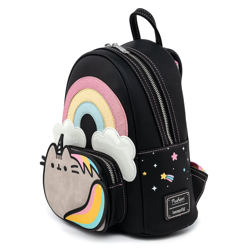 Loungefly x Pusheen Rainbow Unicorn Mini Backpack - Image 2