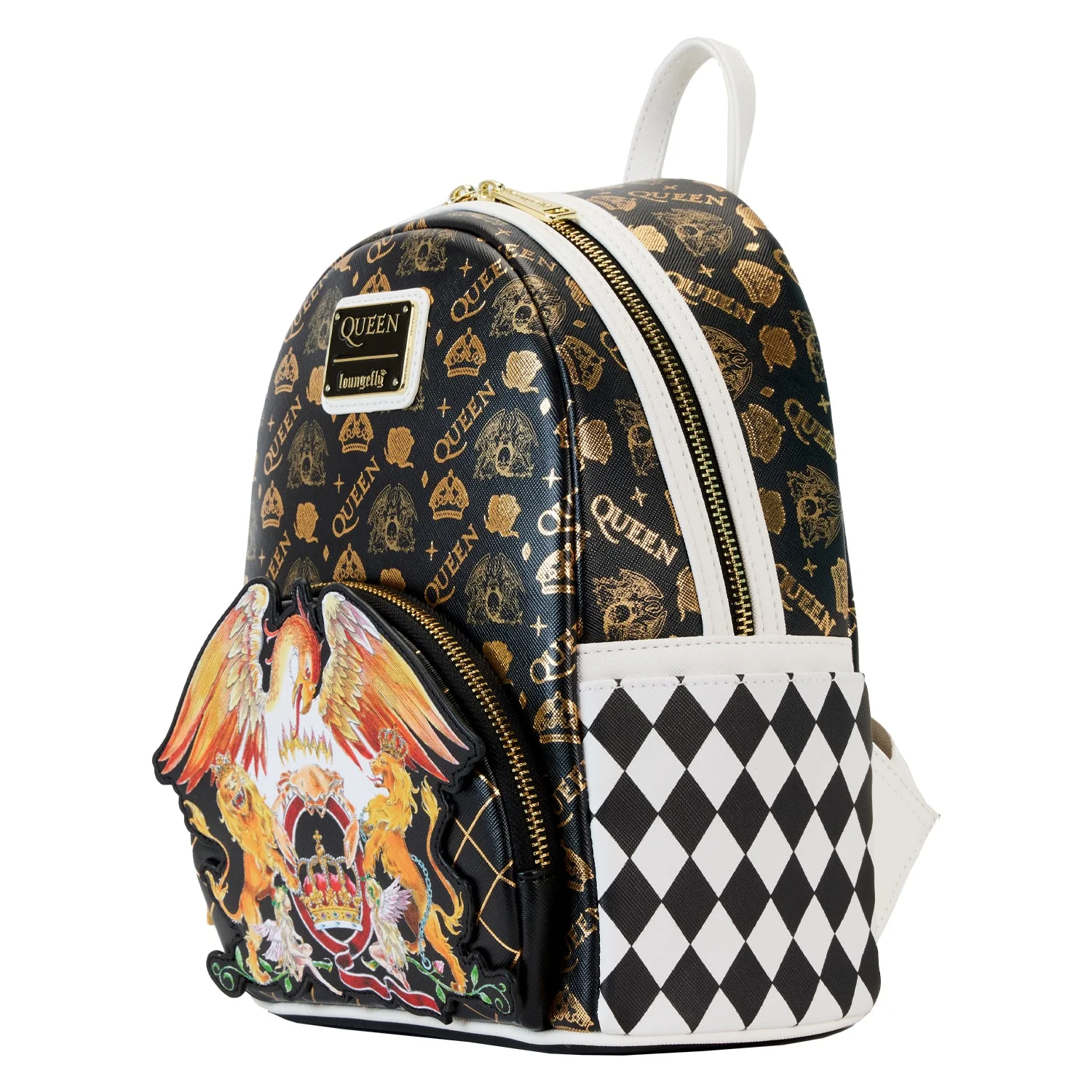 Loungefly x Queen Logo Crest Mini Backpack - Image 3
