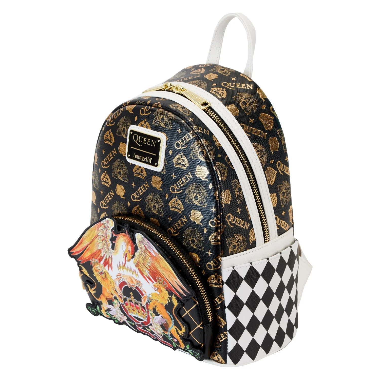 Loungefly x Queen Logo Crest Mini Backpack - Image 4