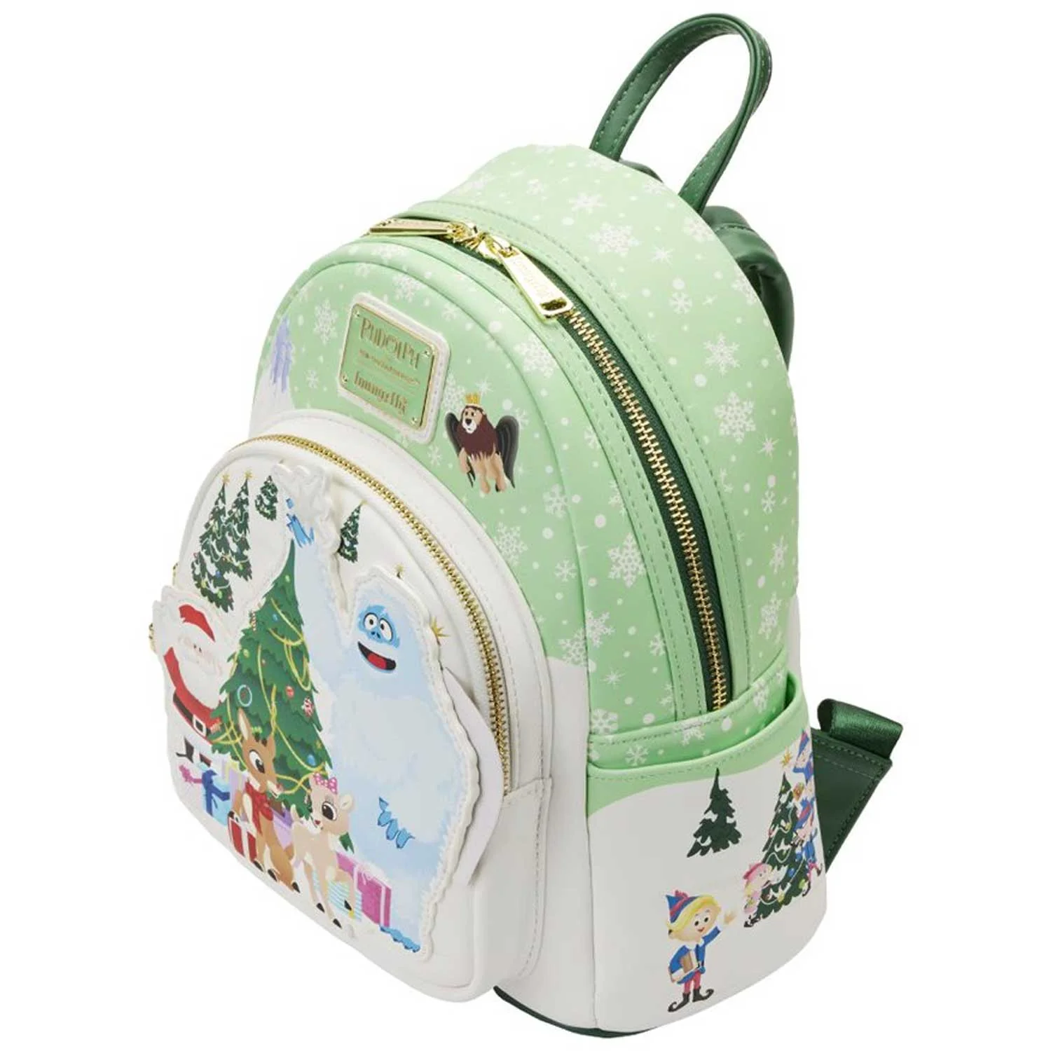 Loungefly x Rudolph the Red-Nosed Reindeer Holiday Group Mini Backpack - Image 3