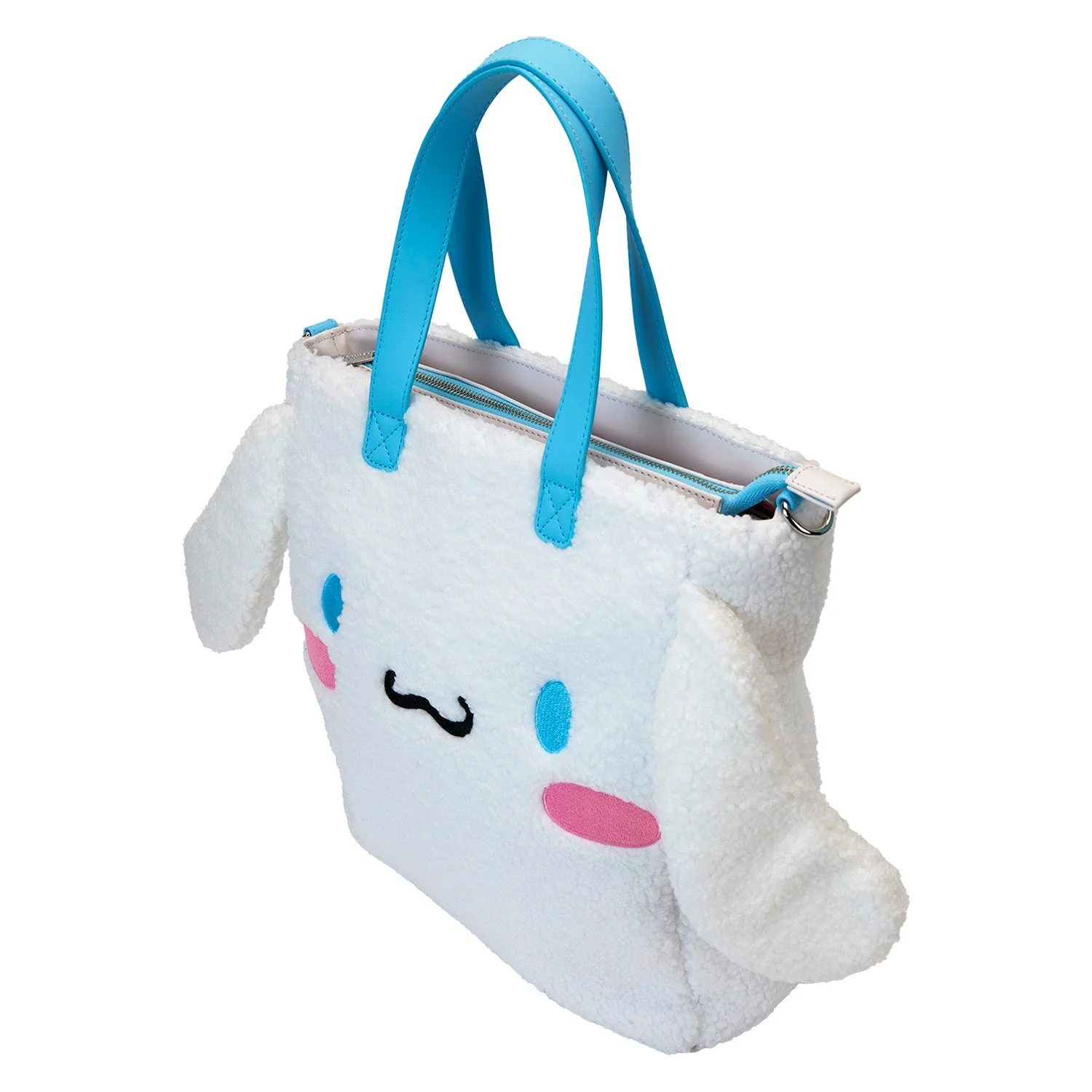 Loungefly x Sanrio Cinnamoroll Sherpa Tote Bag with Coin Bag - Image 5