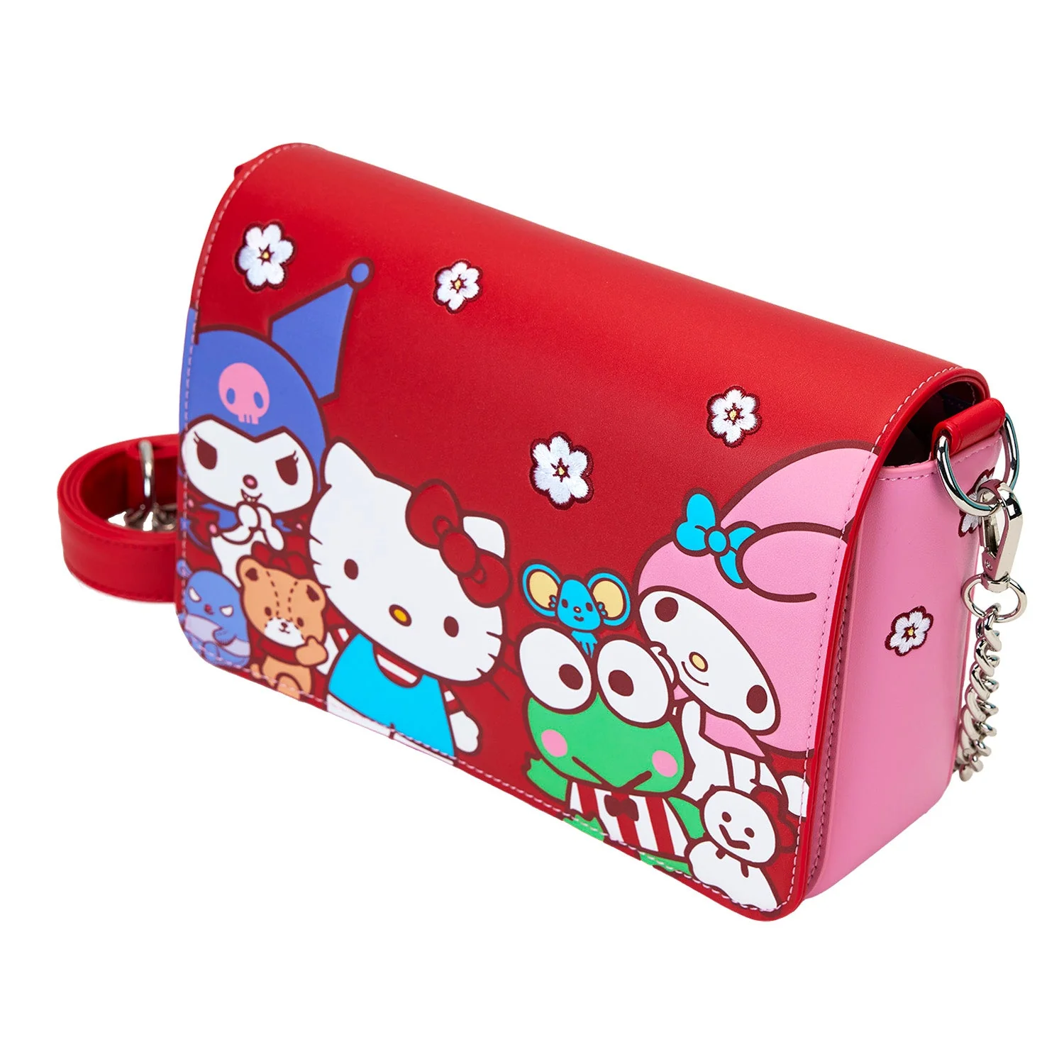 Loungefly x Sanrio Hello Kitty & Friends Colour Block Crossbody Bag - Image 3