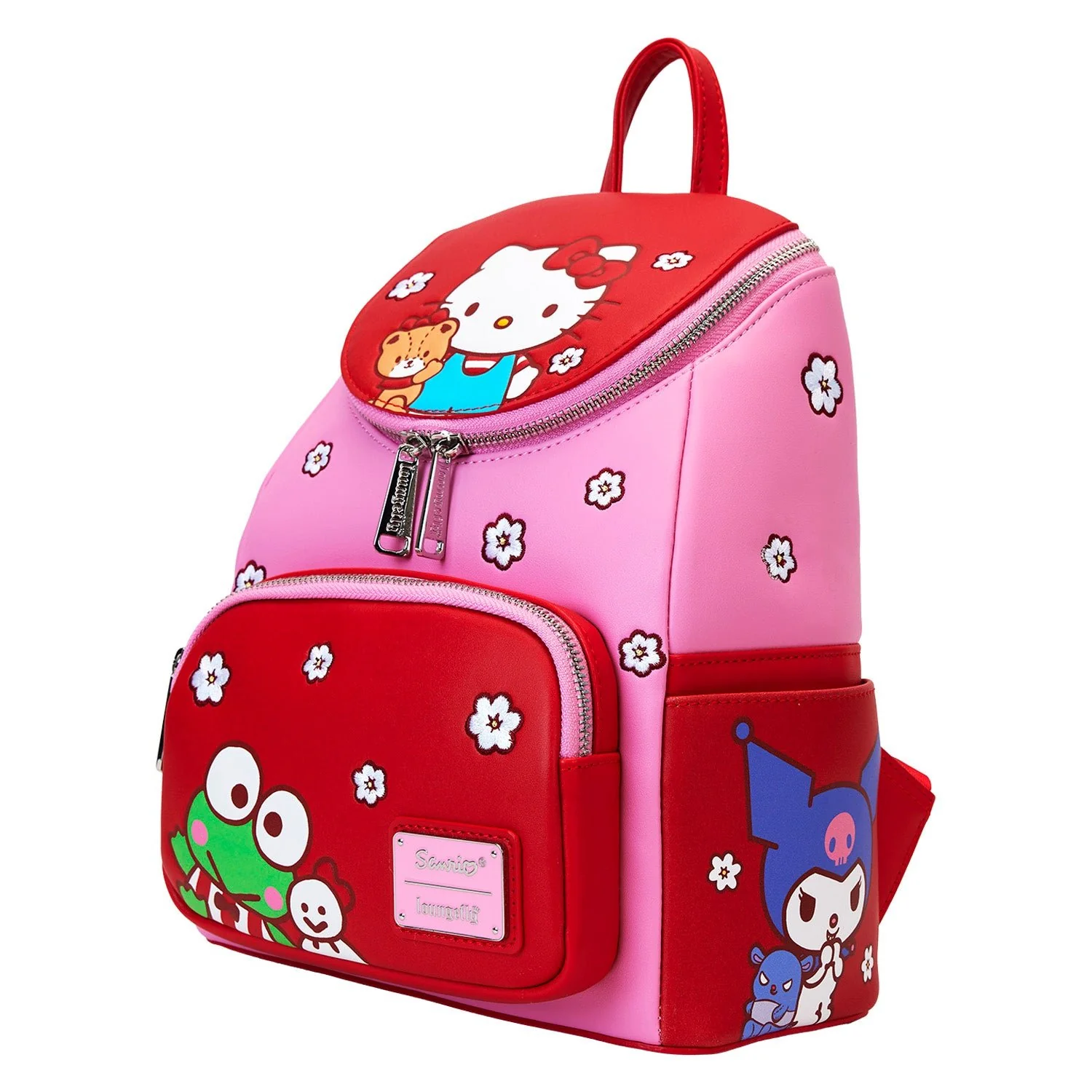 Loungefly x Sanrio Hello Kitty & Friends Colour Block Mini Backpack - Image 2