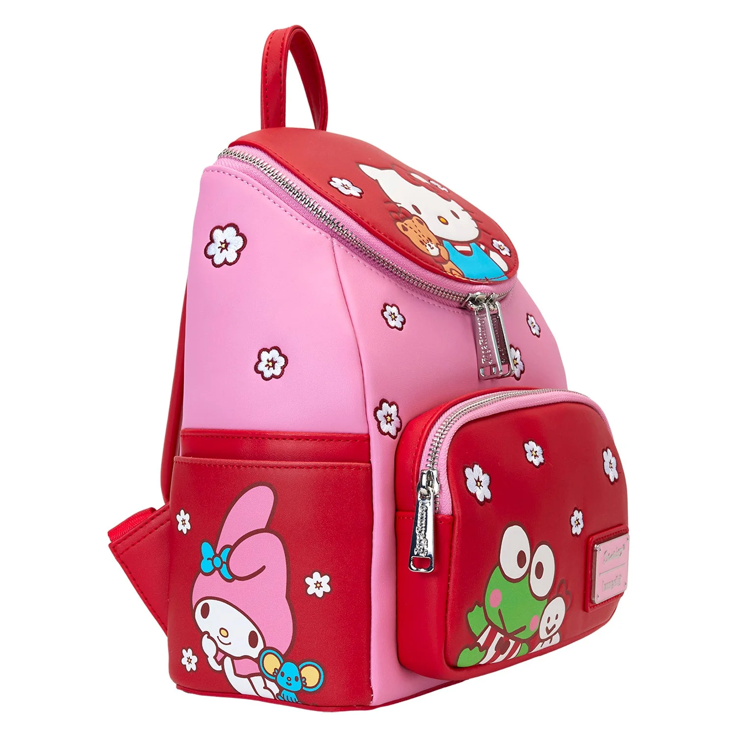 Loungefly x Sanrio Hello Kitty & Friends Colour Block Mini Backpack - Image 4