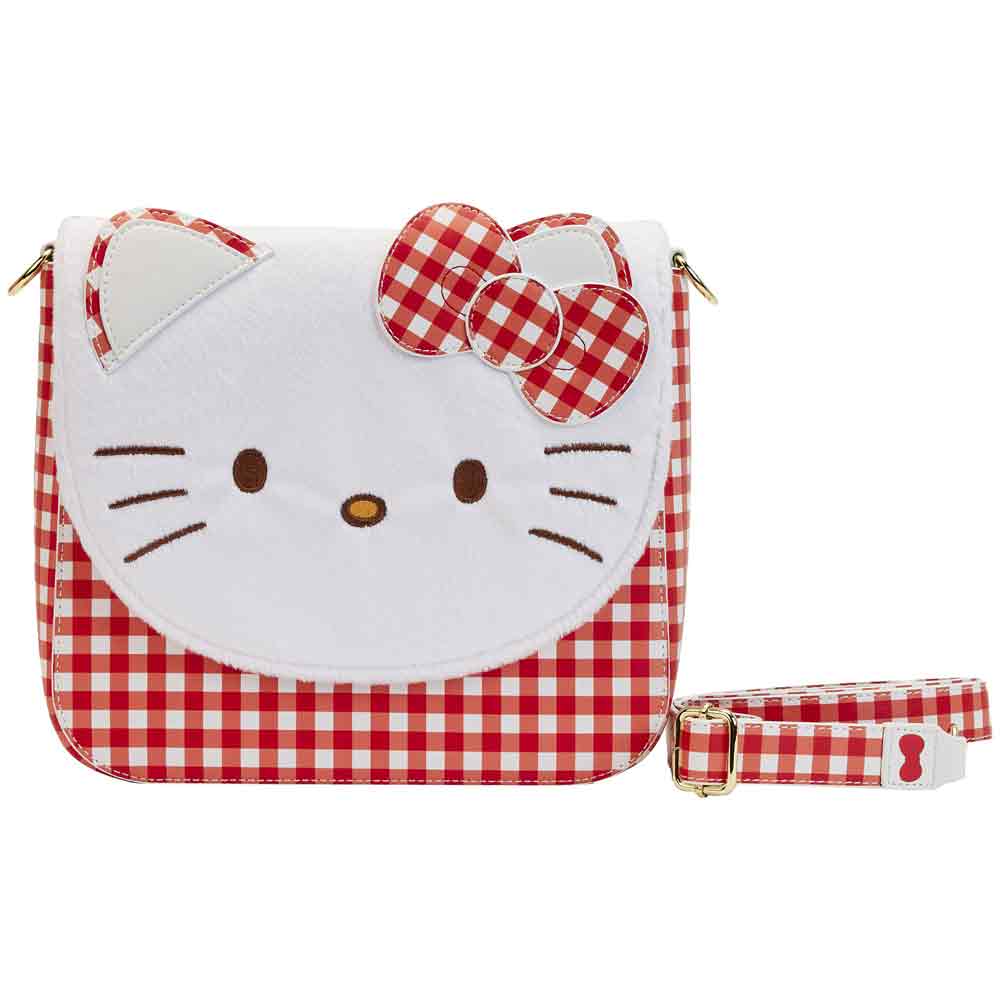 Loungefly x Sanrio Hello Kitty Gingham Cosplay Crossbody Bag