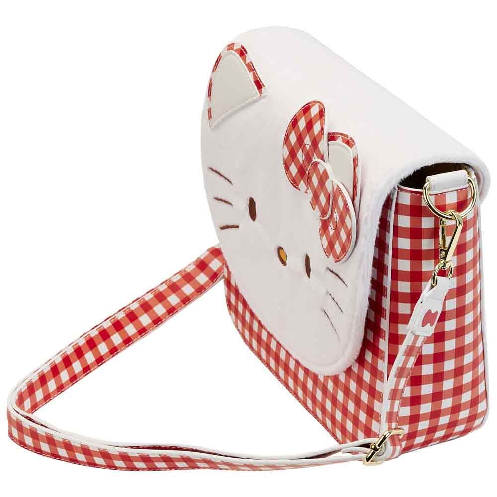 Loungefly x Sanrio Hello Kitty Gingham Cosplay Crossbody Bag - Image 3