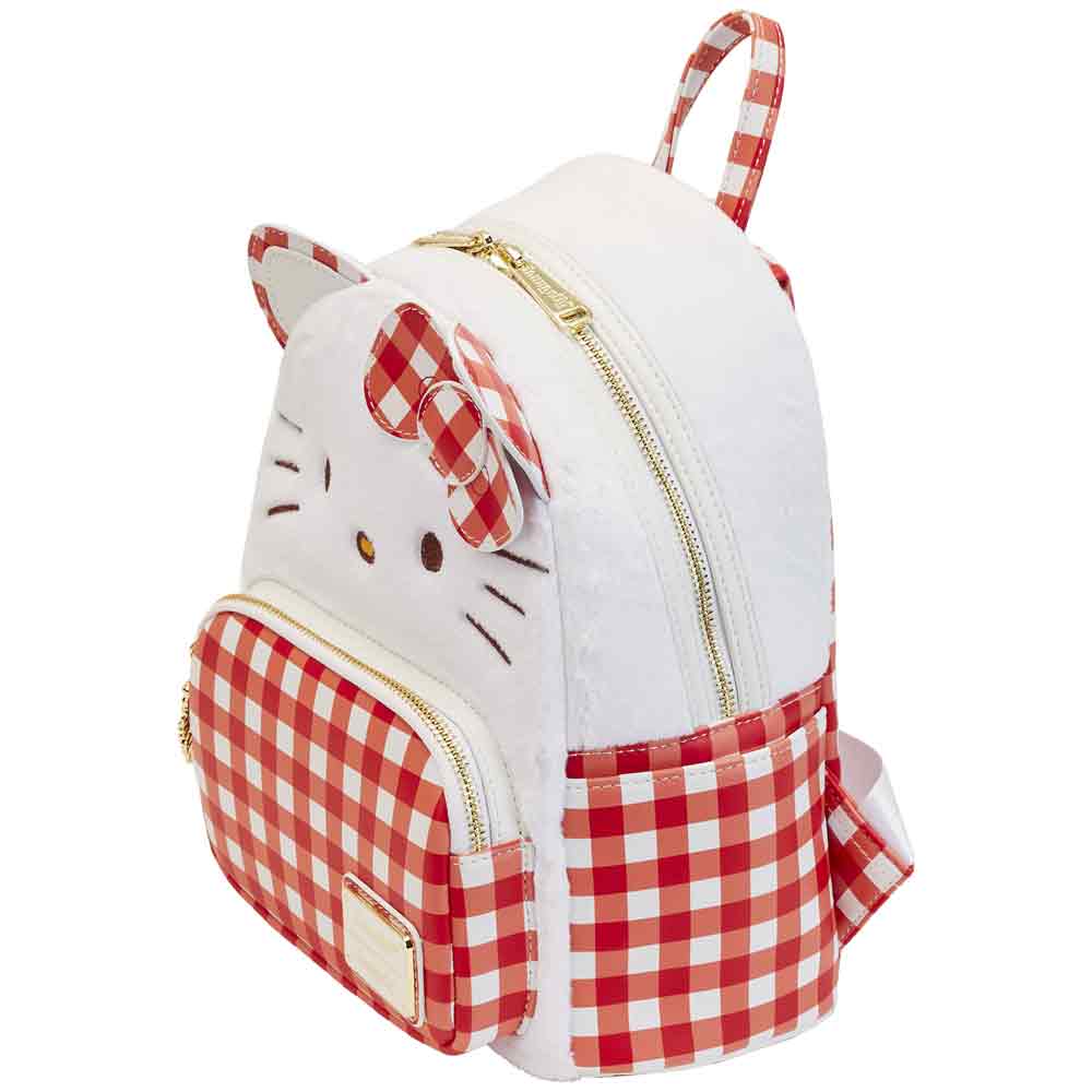 Loungefly x Sanrio Hello Kitty Gingham Cosplay Mini Backpack - Image 3