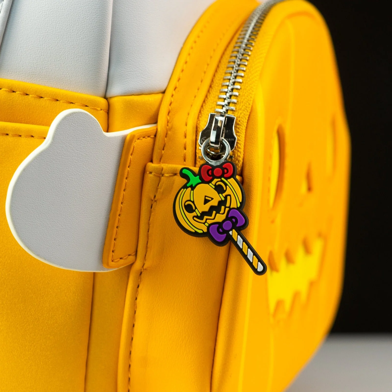 Loungefly x Sanrio Hello Kitty Holding Pumpkin Cosplay Mini Backpack - Image 3