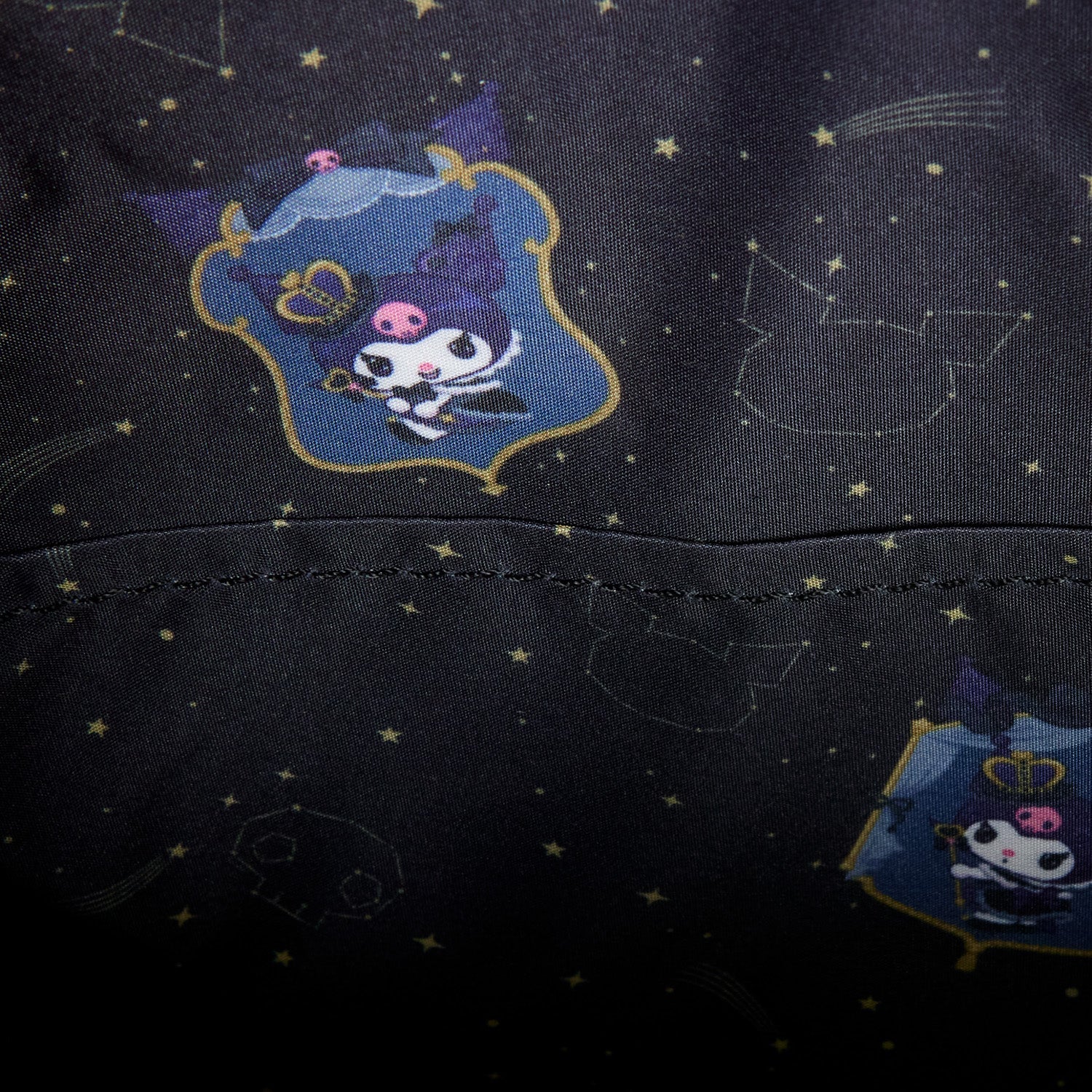 Loungefly x Sanrio Kuromi 20th Anniversary Cameo Mini Backpack - Image 5