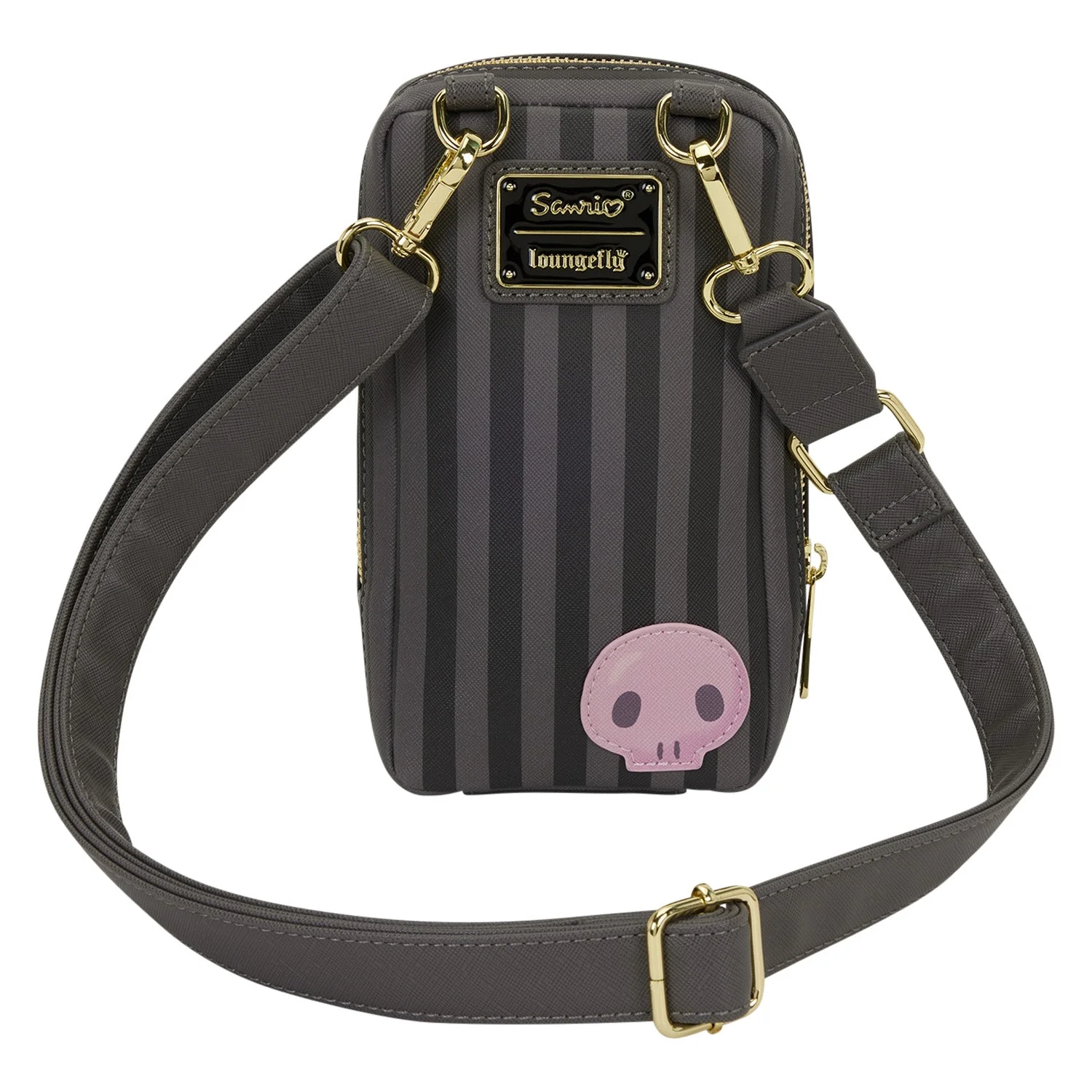 Loungefly x Sanrio Kuromi 20th Anniversary Cell Phone Crossbody Bag with Coin Bag - Image 3
