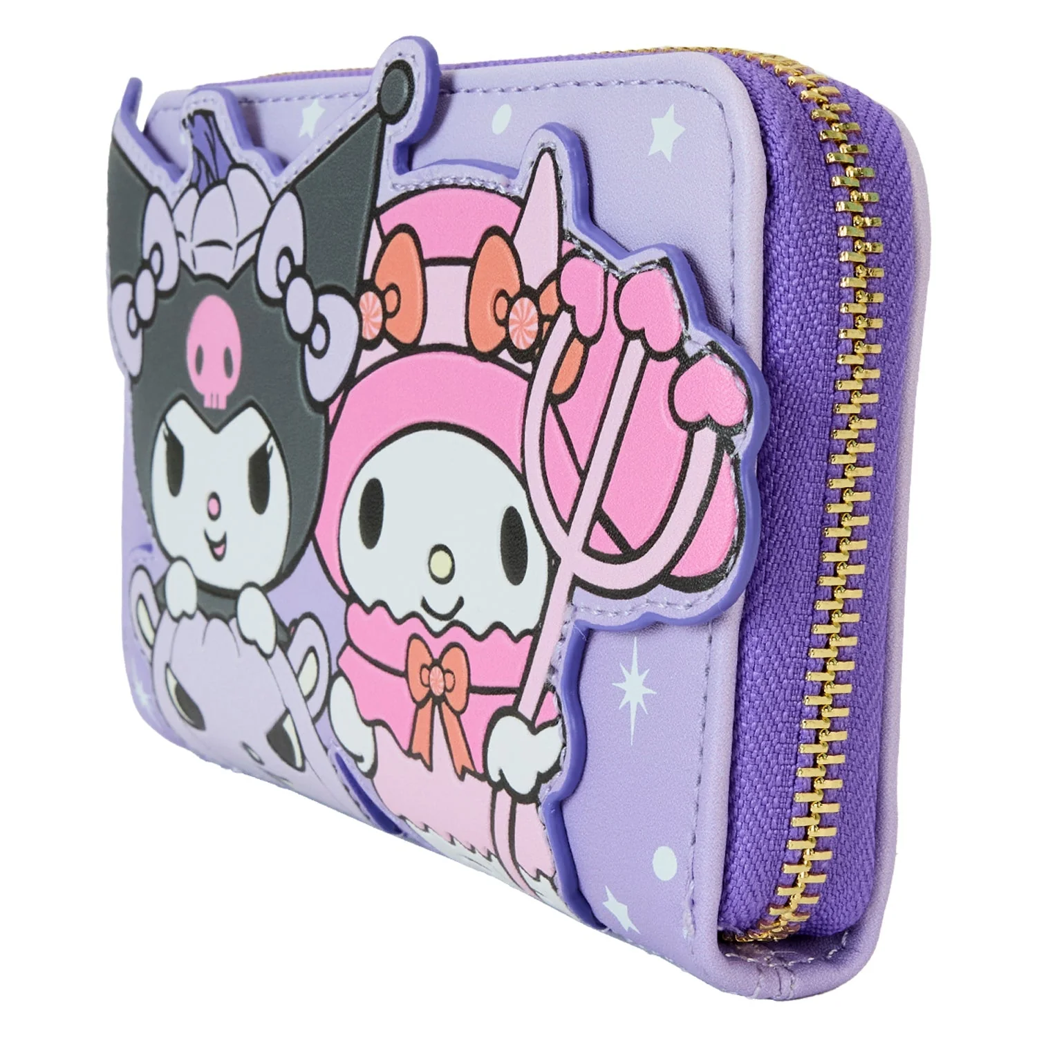 Loungefly x Sanrio Kuromi Pupkin Zip Around Wallet - Image 2