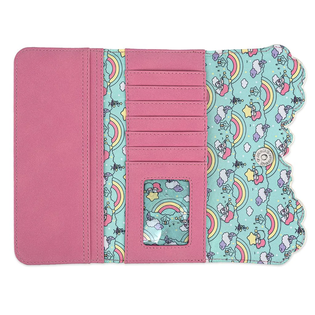 Loungefly x Sanrio Little Twin Stars Rainbow Purse - Image 2