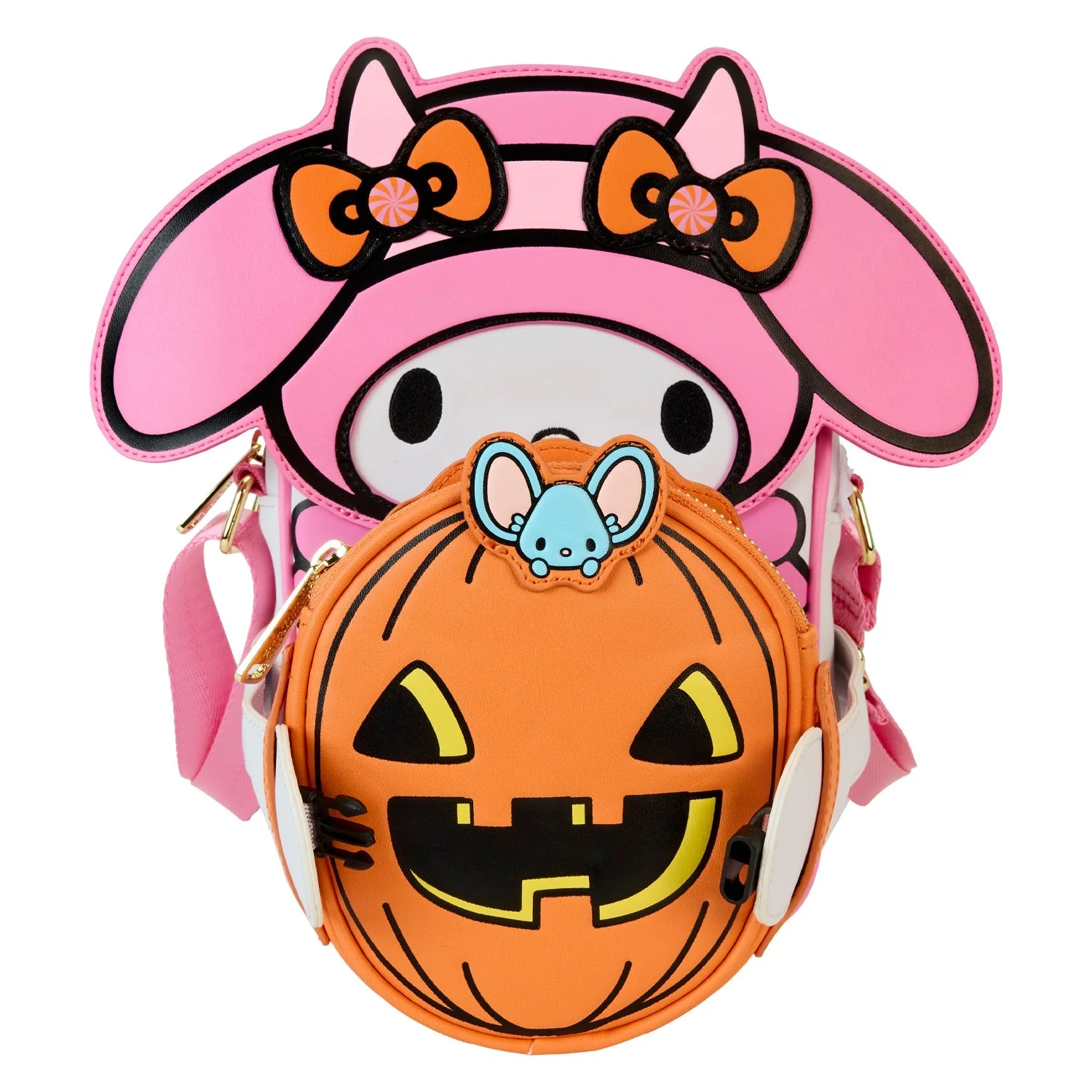 Loungefly x Sanrio My Melodi Devil Crossbuddies Bag - Image 2
