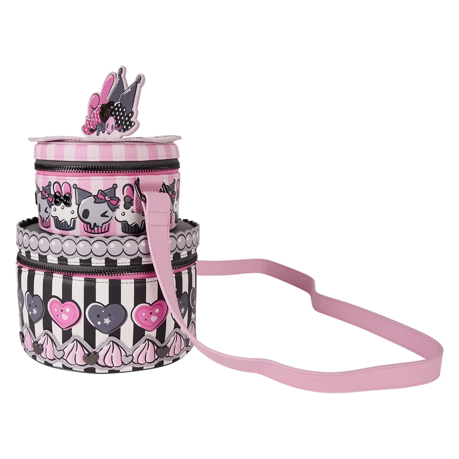 Loungefly x Sanrio My Melody and Kuromi Figural Crossbody Bag - Image 3