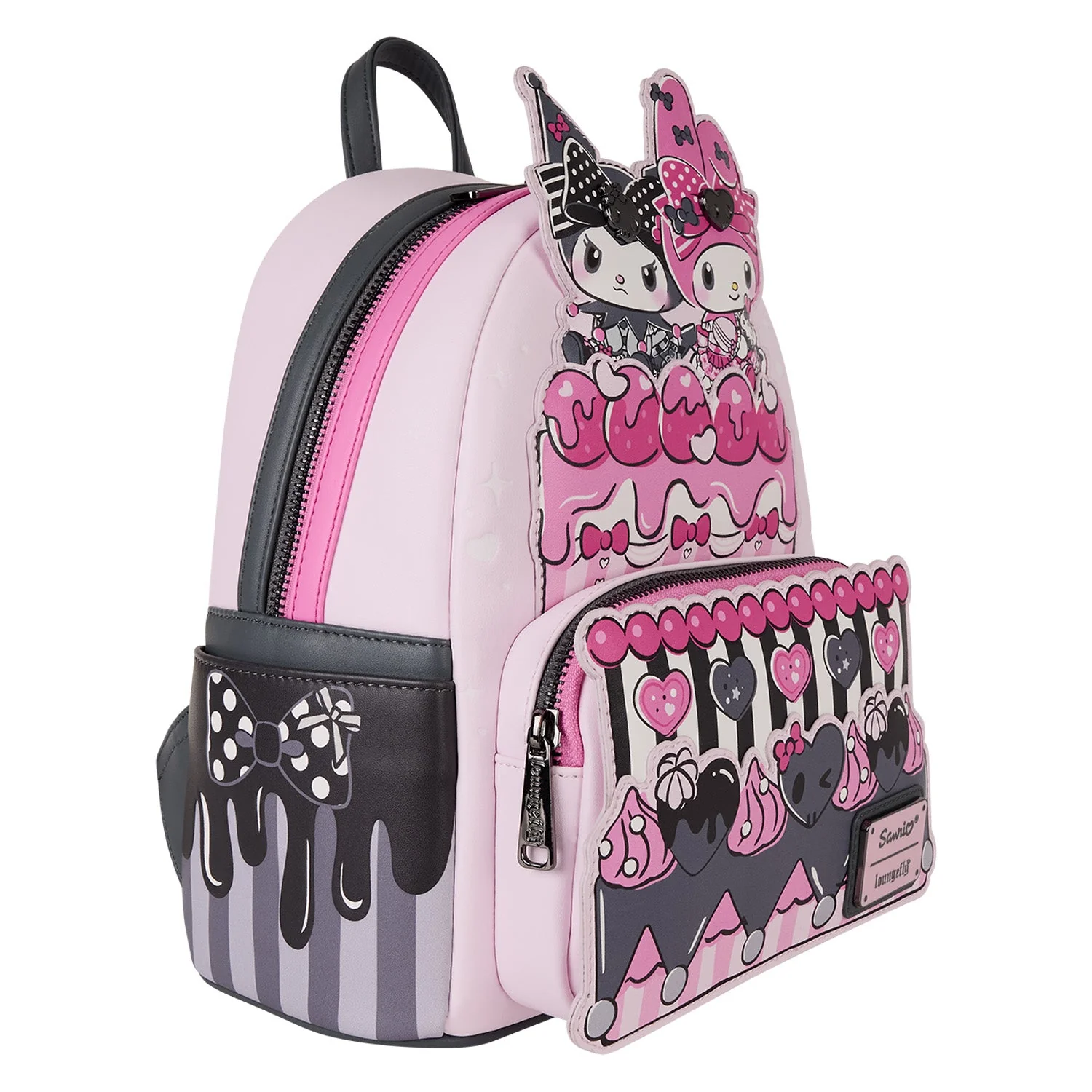 Loungefly x Sanrio My Melody and Kuromi Mini Backpack - Image 3