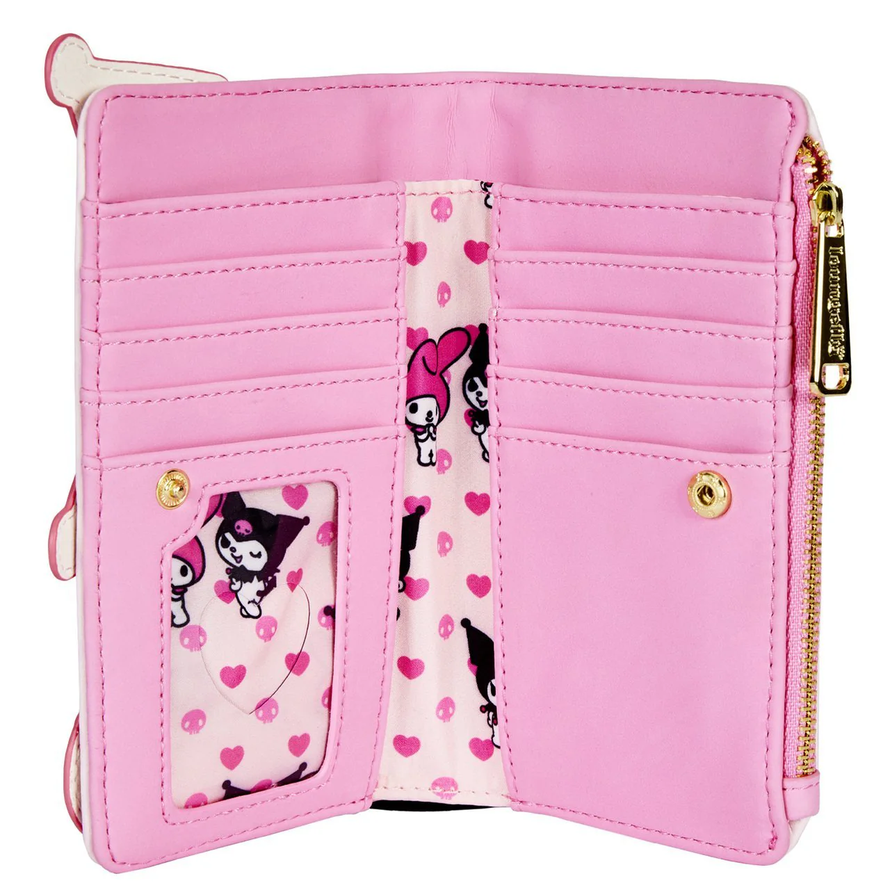 Loungefly x Sanrio My Melody and Kuromi Purse - Image 4