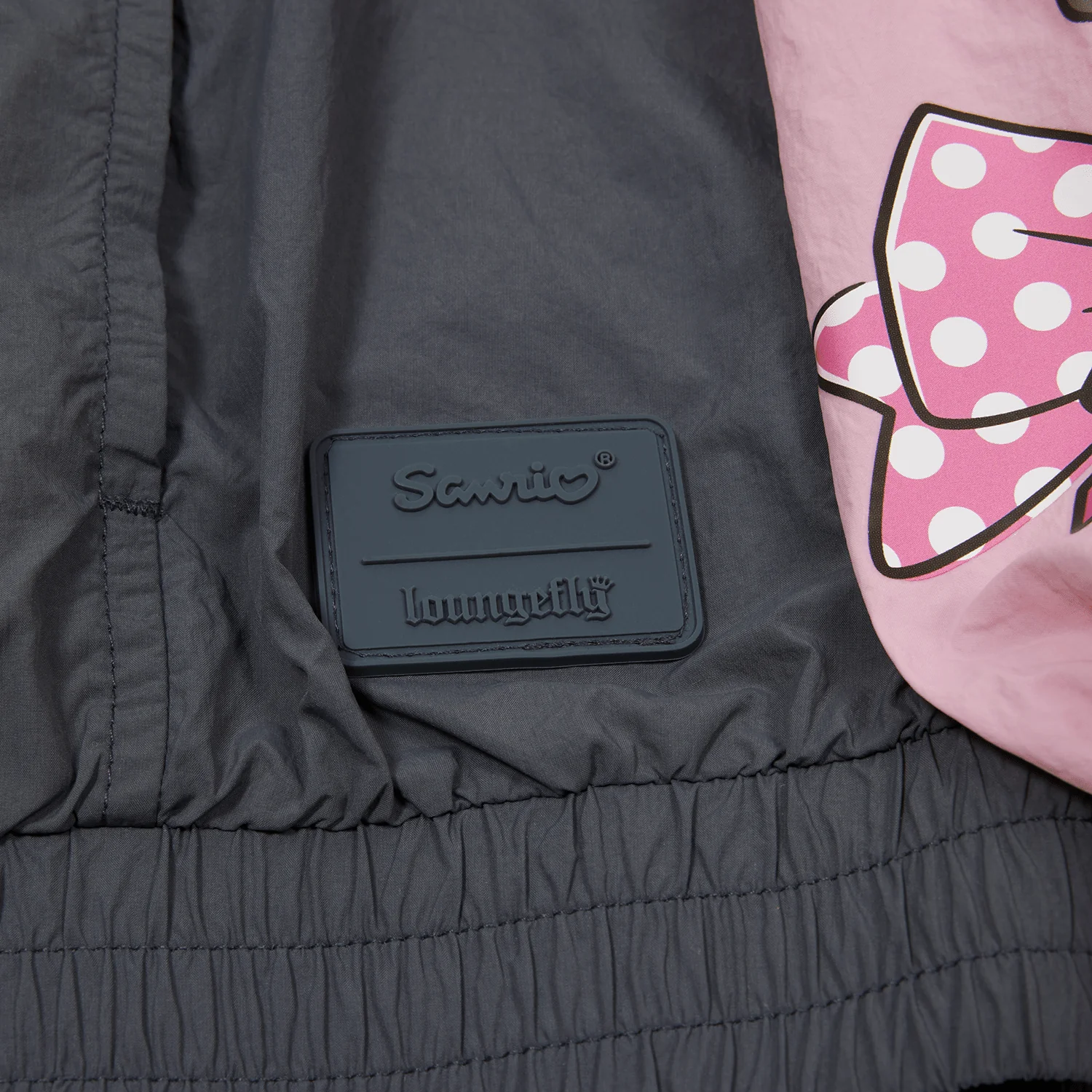 Loungefly x Sanrio My Melody And Kuromi Unisex Windbreaker Jacket - Image 3