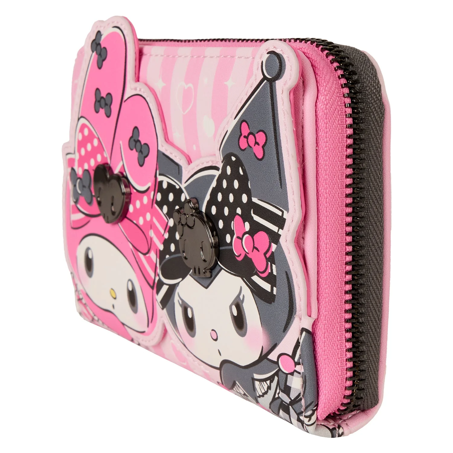 Loungefly x Sanrio My Melody and Kuromi Zip Around Wallet - Image 2