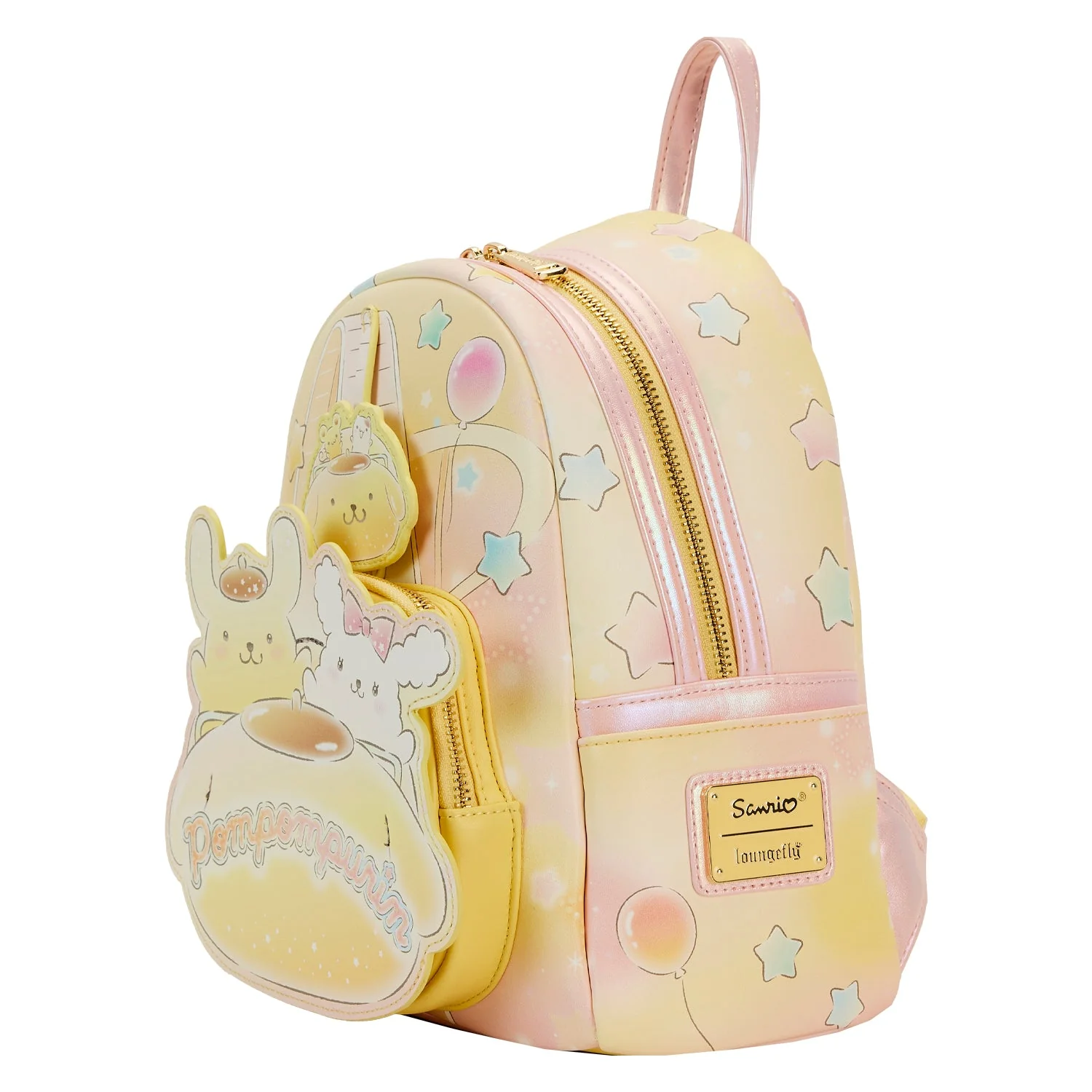 Loungefly x Sanrio Pompompurin Carnival Mini Backpack - Image 5