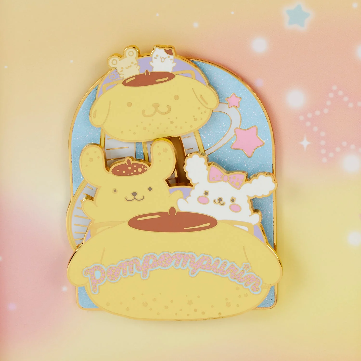 Loungefly x Sanrio Pompompurin Carnival Ride 3 Inch Pin - Image 3