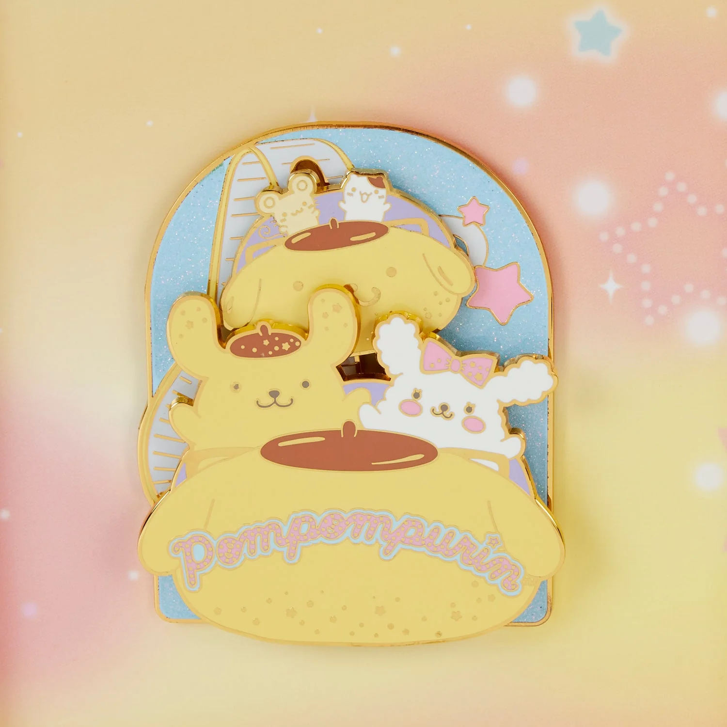 Loungefly x Sanrio Pompompurin Carnival Ride 3 Inch Pin - Image 4