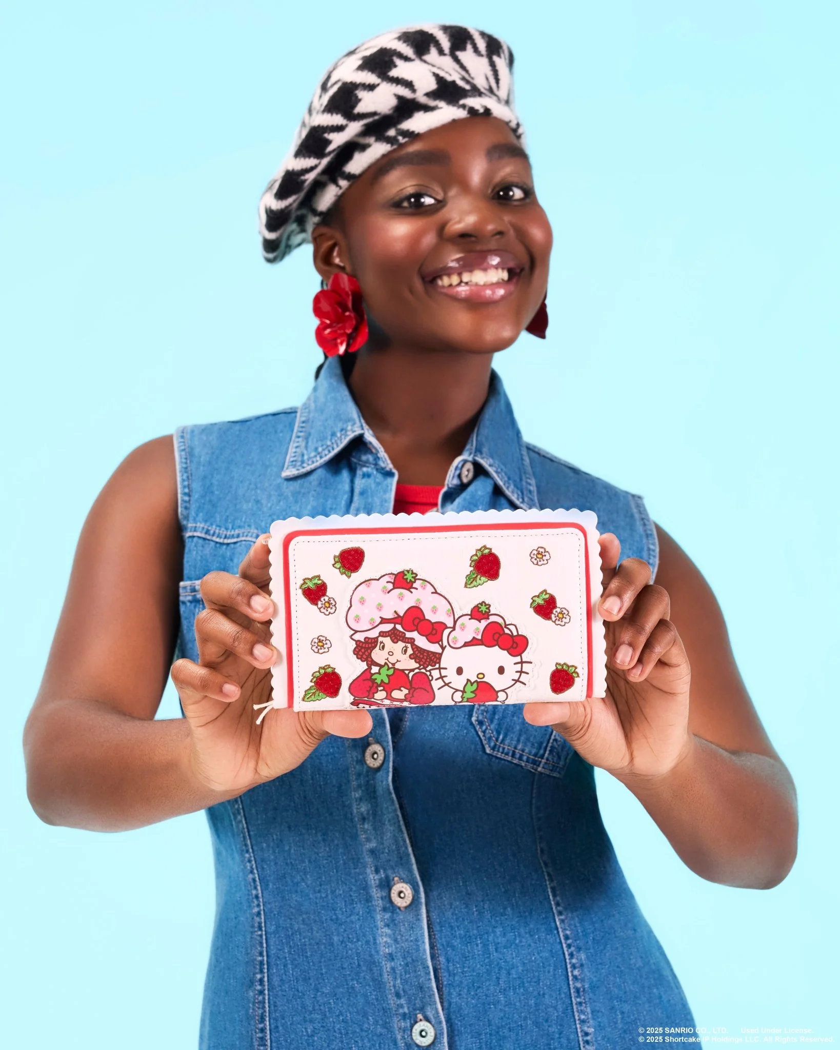 Loungefly x Sanrio x Strawberry Shortcake Flap Wallet - Image 2