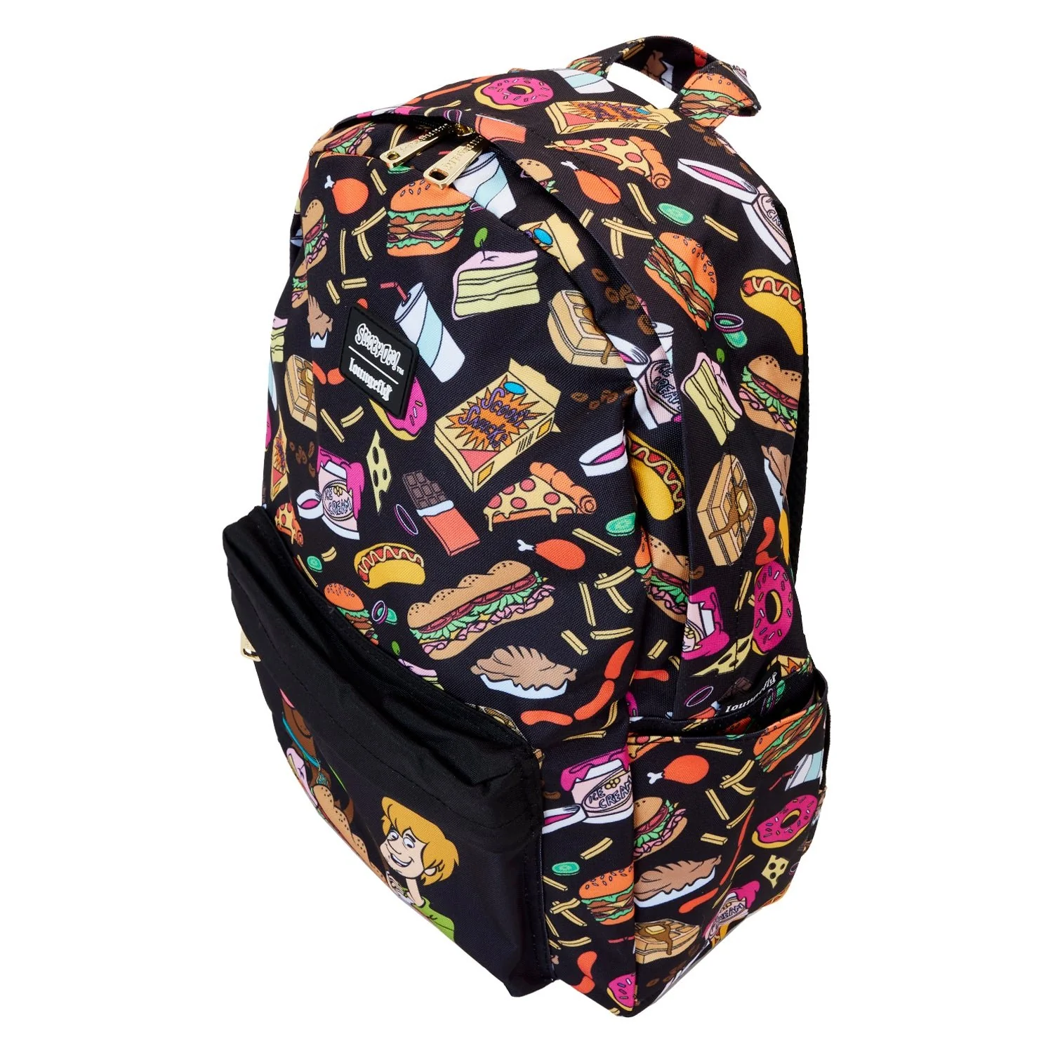 Loungefly x Scooby Doo Munchies AOP Full Size Nylon Backpack - Image 3