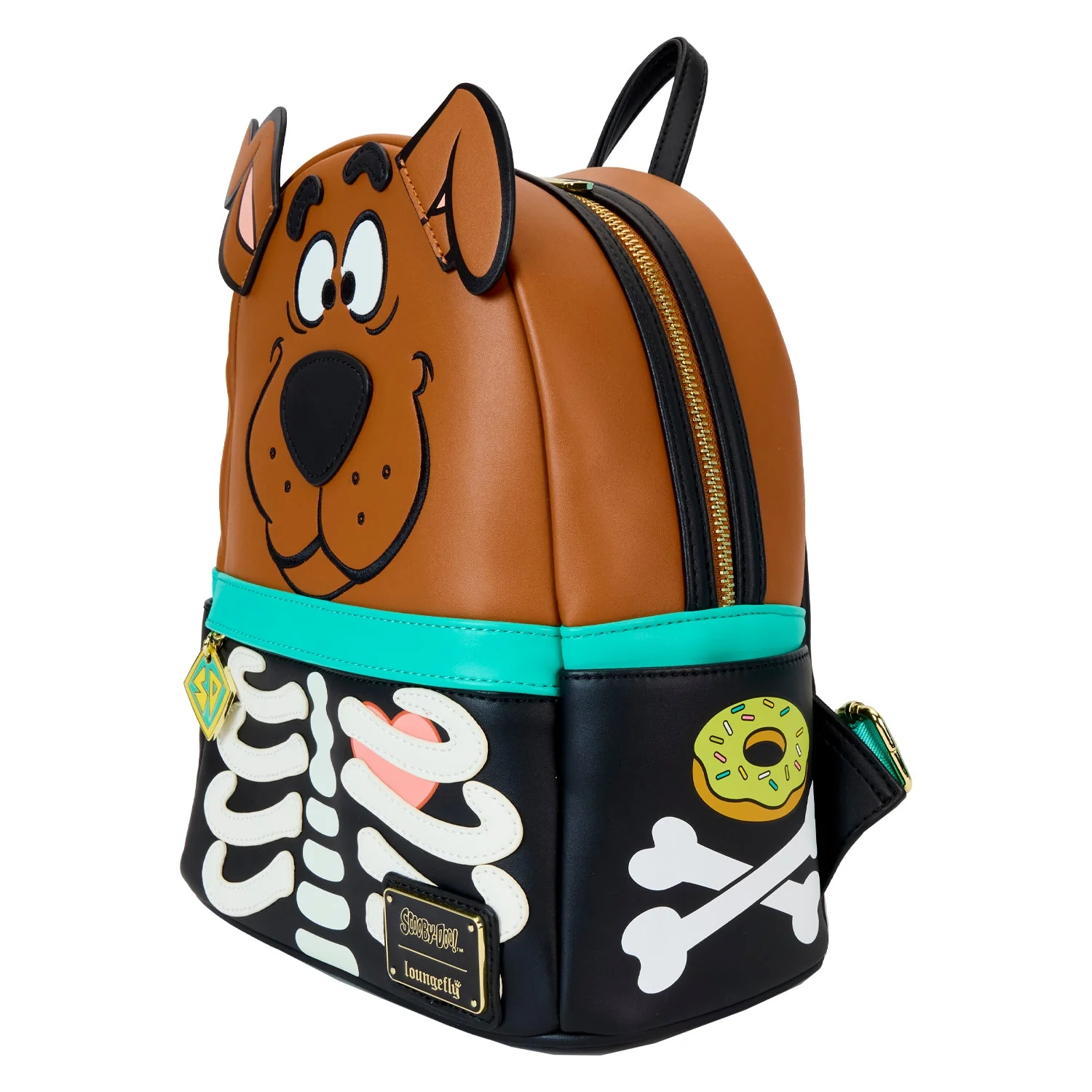 Loungefly x Scooby Doo Skeleton Scooby Cosplay Mini Backpack - Image 3