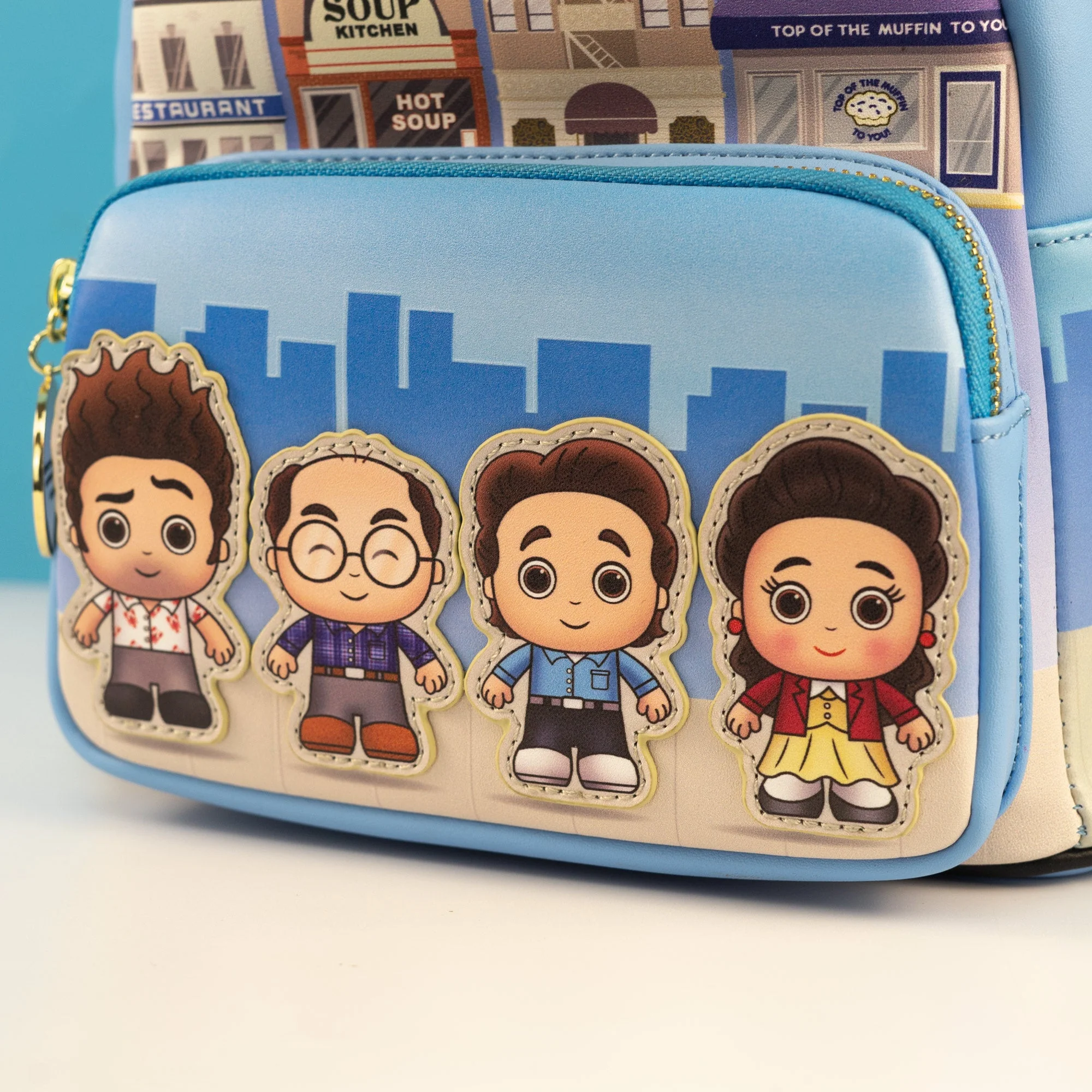 Loungefly x Seinfeld Chibi City Mini Backpack - Image 4
