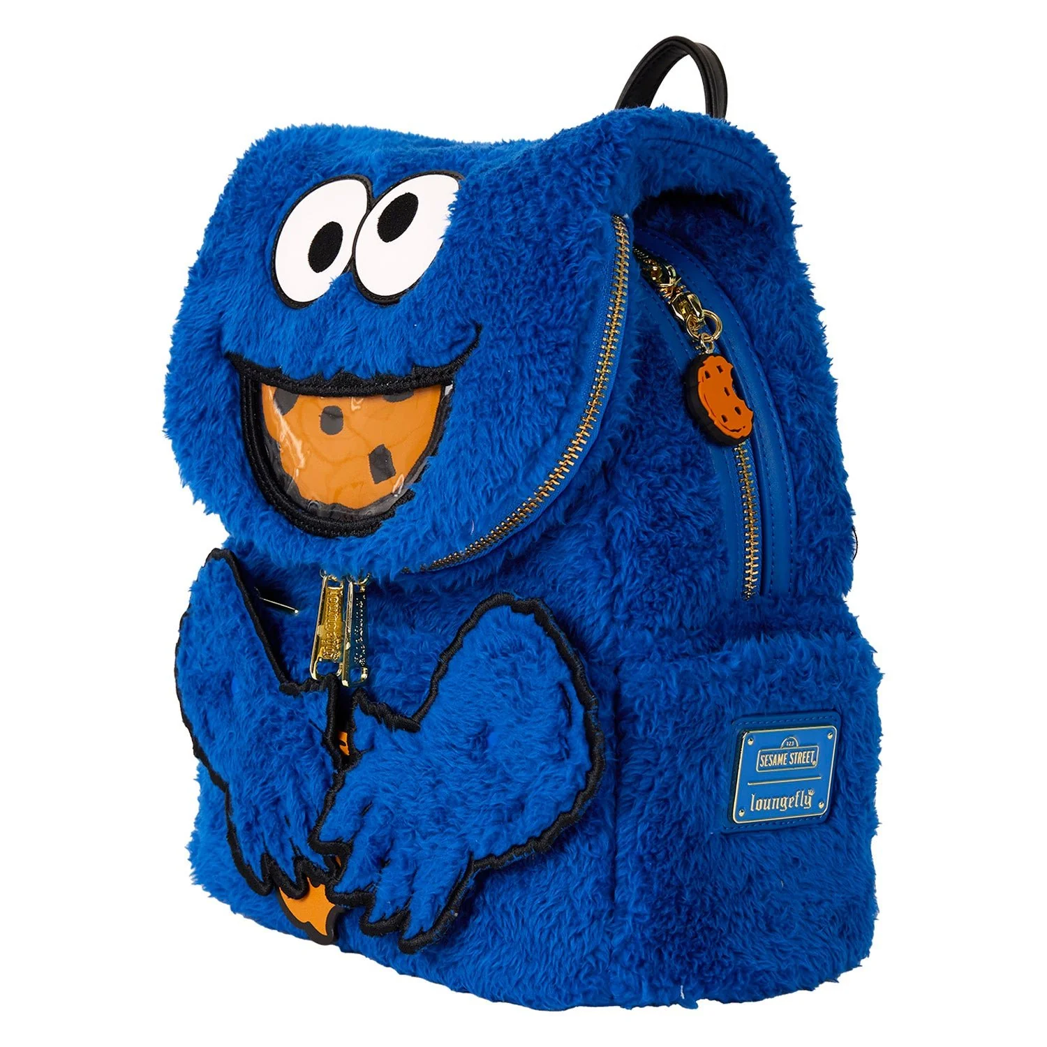 Loungefly x Sesame Street Cookie Monster Plush Mini Backpack - Image 10