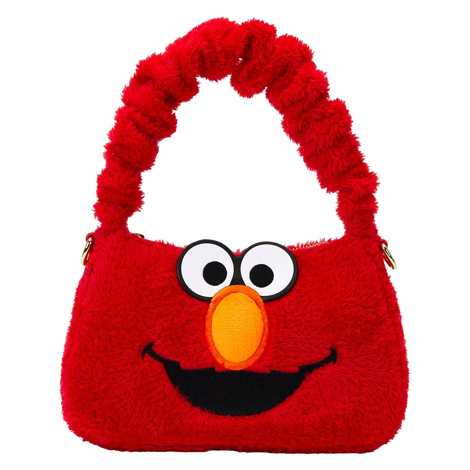 Loungefly x Sesame Street Elmo Plush Crossbody Bag - Image 2