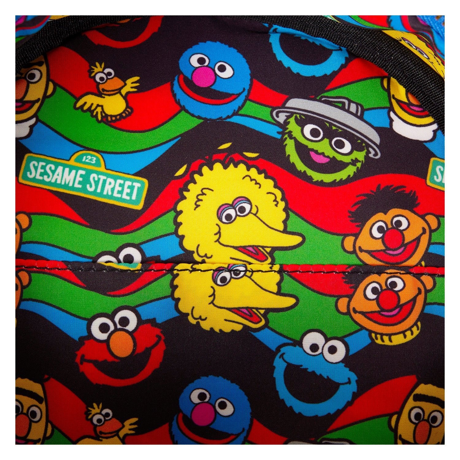 Loungefly x Sesame Street Lenticular Retro TV Crossbody Bag - Image 9