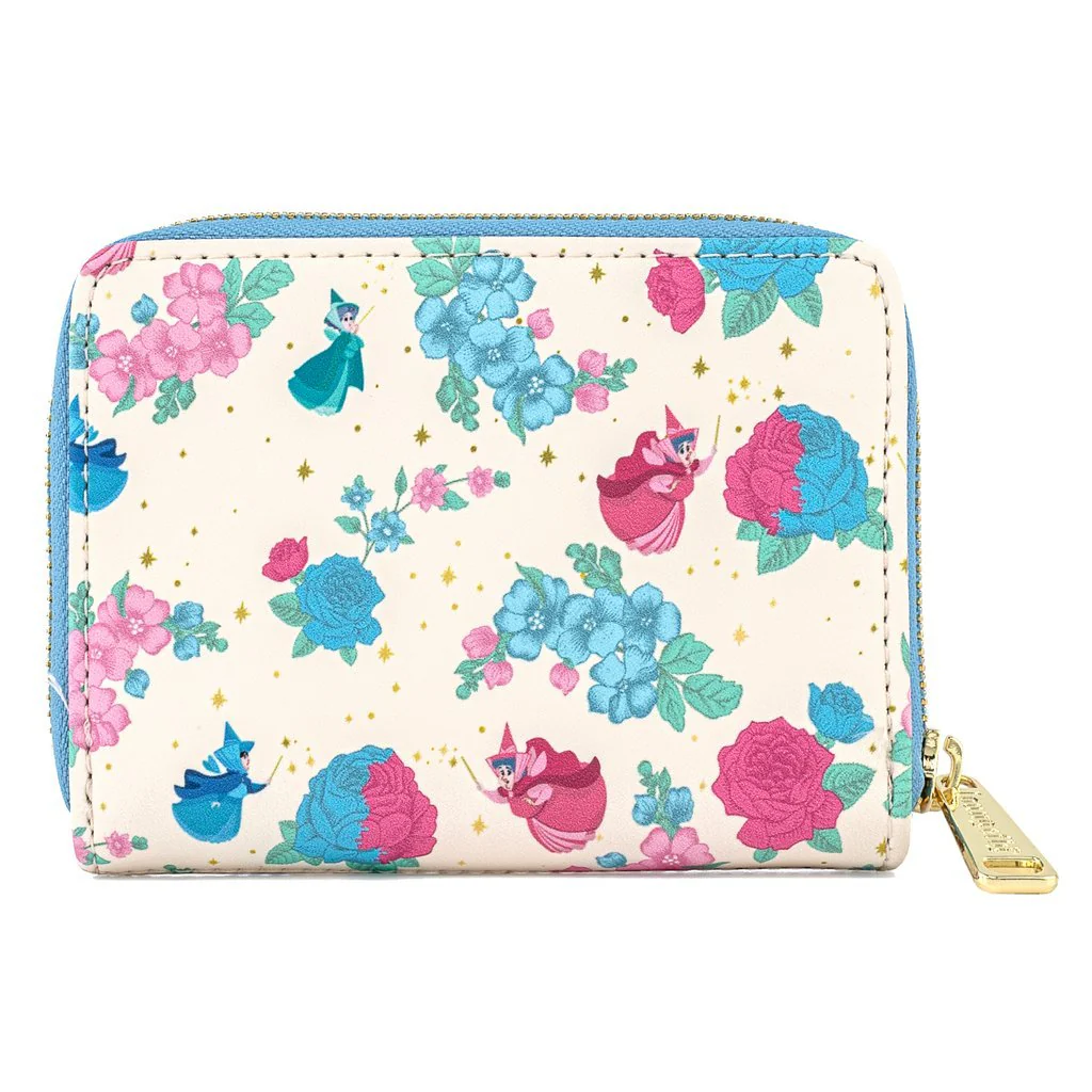 Loungefly x Disney Sleeping Beauty Floral Fairy Godmother Purse - Image 2