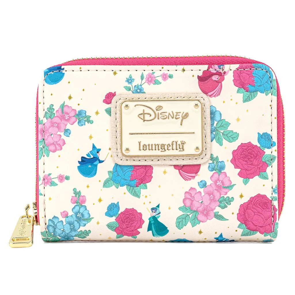 Loungefly x Disney Sleeping Beauty Floral Fairy Godmother Purse - Image 3