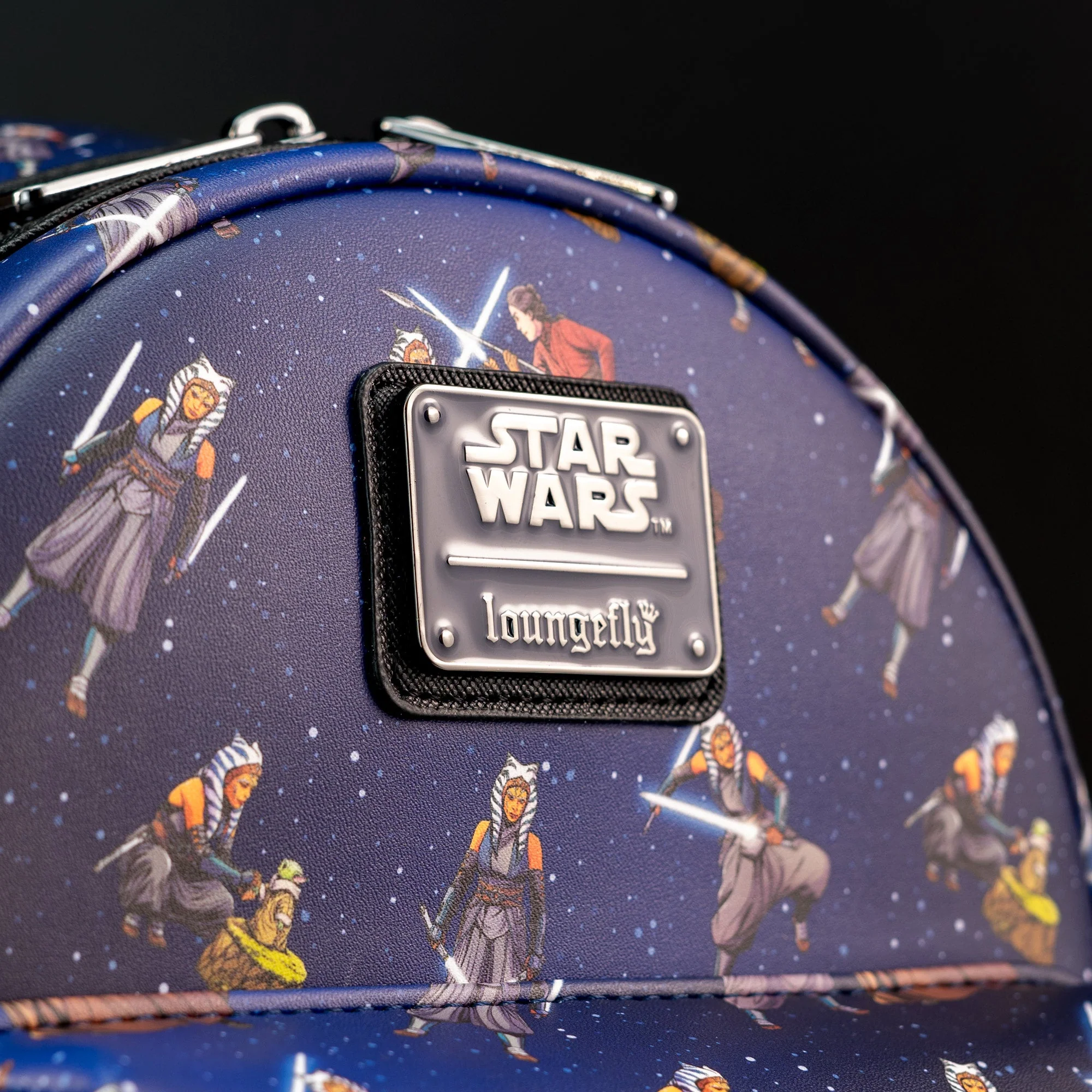Loungefly x Star Wars Ahsoka Tano Alternating poses AOP Mini Backpack - Image 3