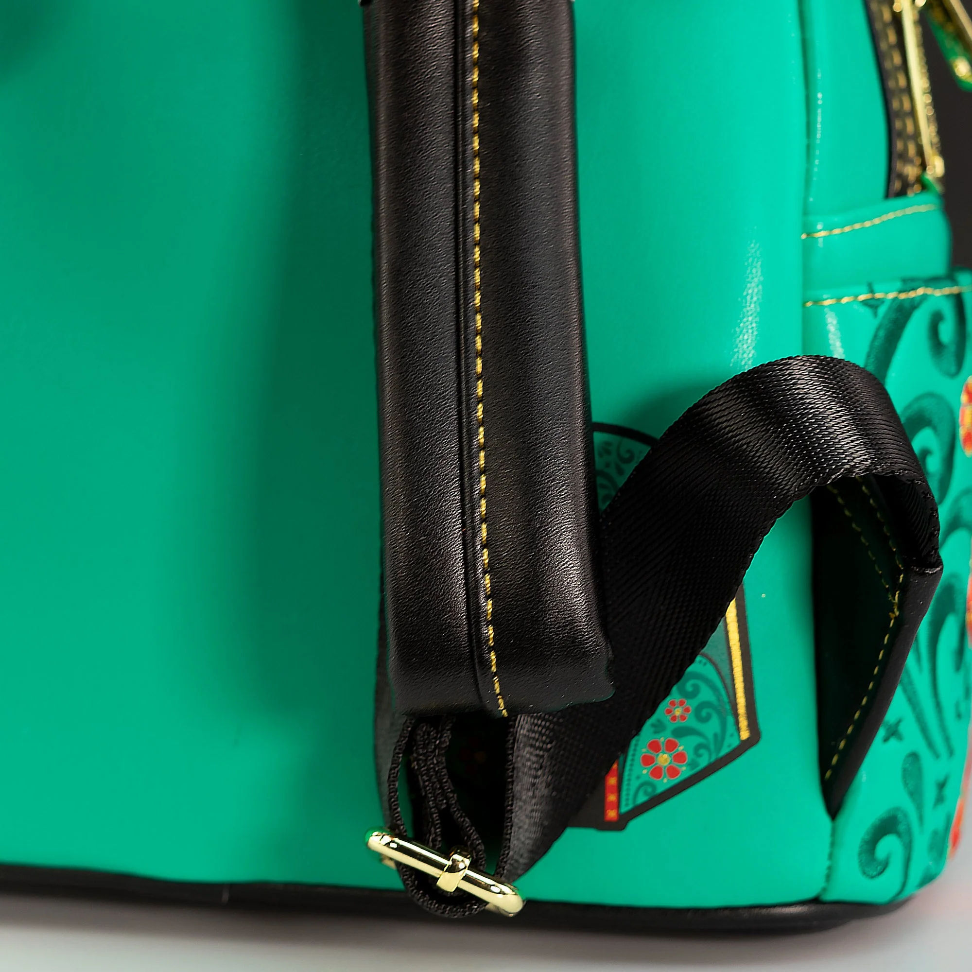 Loungefly x Star Wars Boba Fett Floral Cosplay Mini Backpack - Image 7