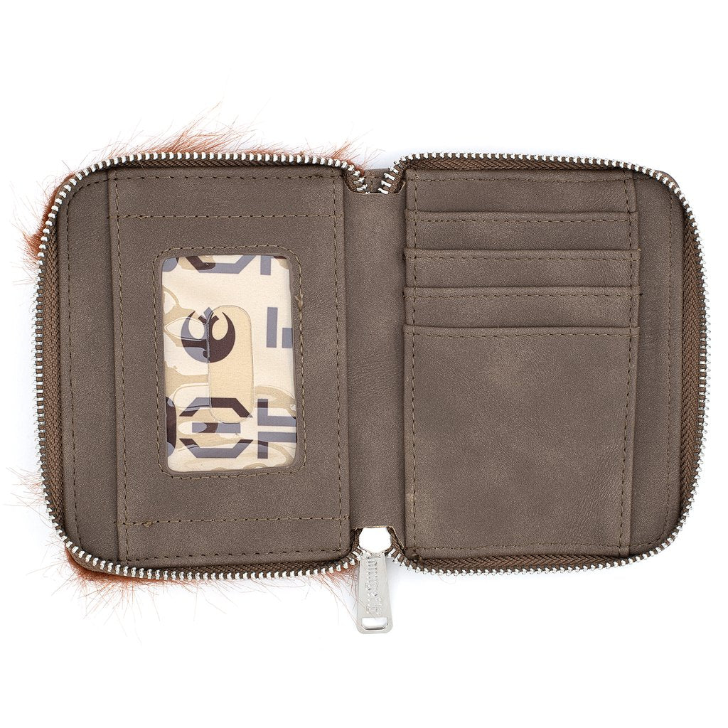 Loungefly X Star Wars Chewbacca Cosplay Zip Around Purse - Image 3